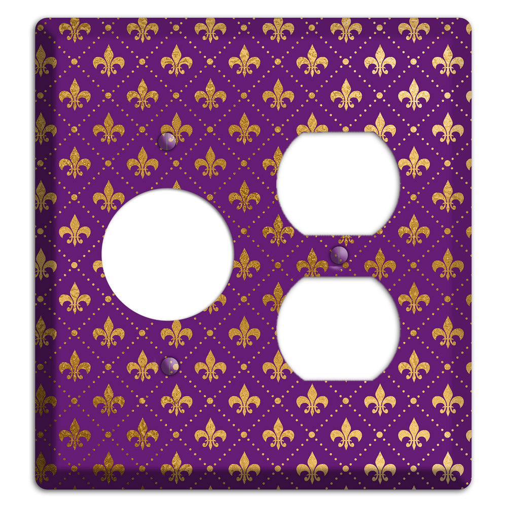 Velvet Crown Receptacle / Duplex Wallplate