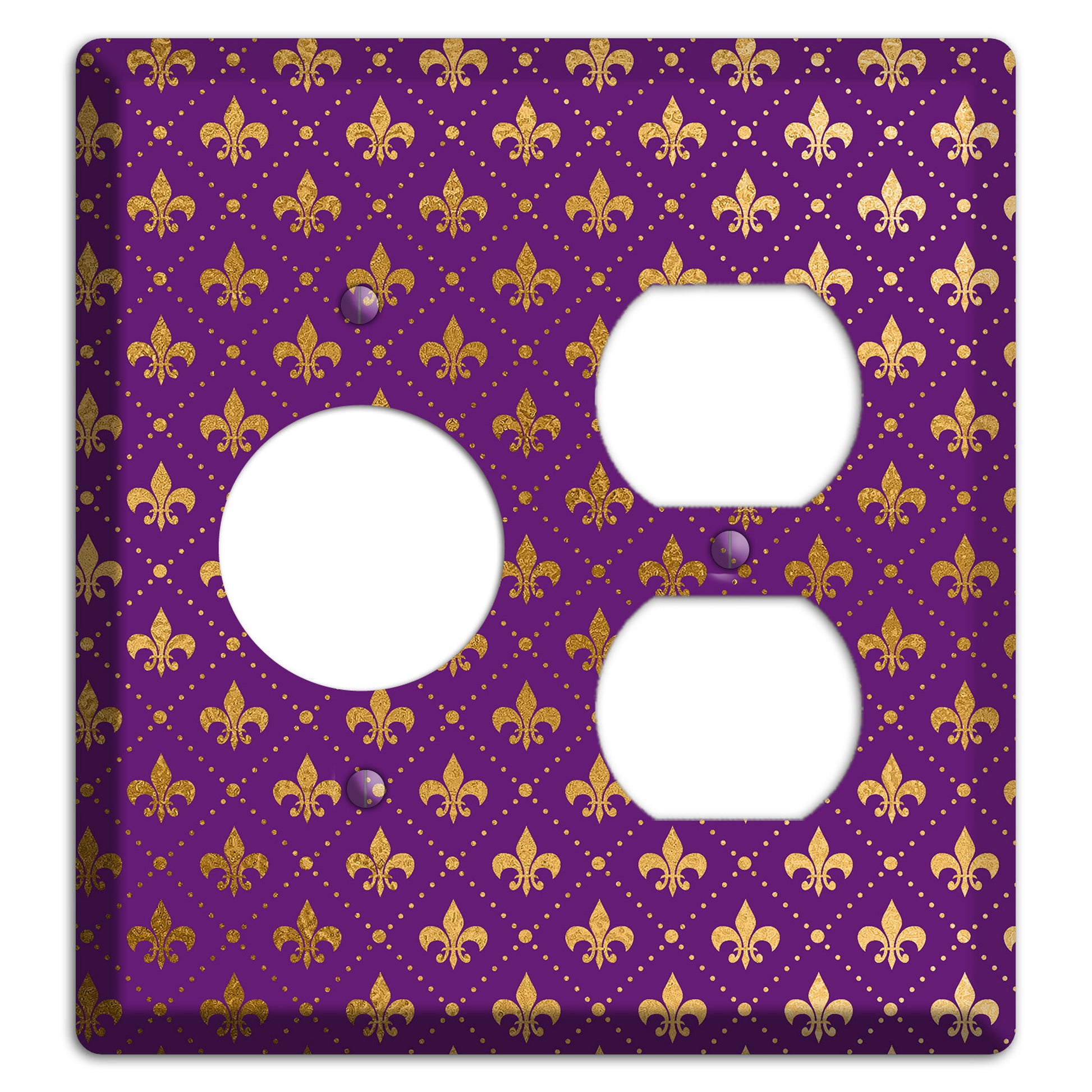 Velvet Crown Receptacle / Duplex Wallplate