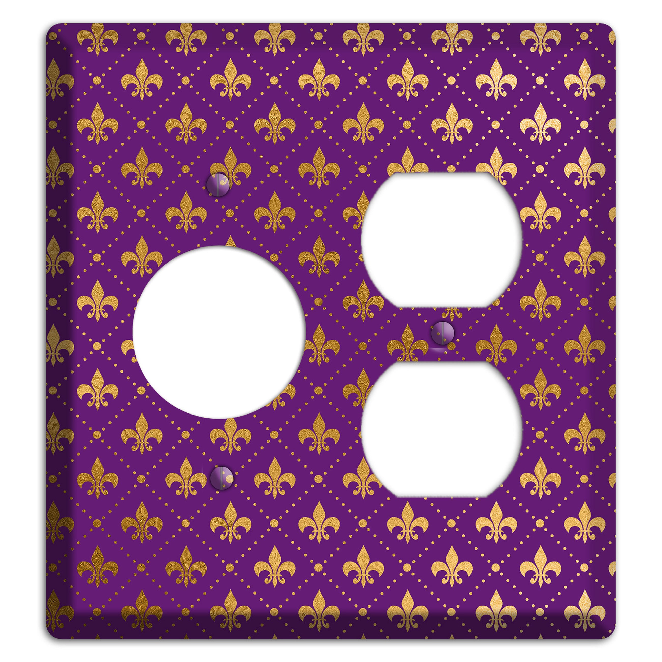 Velvet Crown Receptacle / Duplex Wallplate