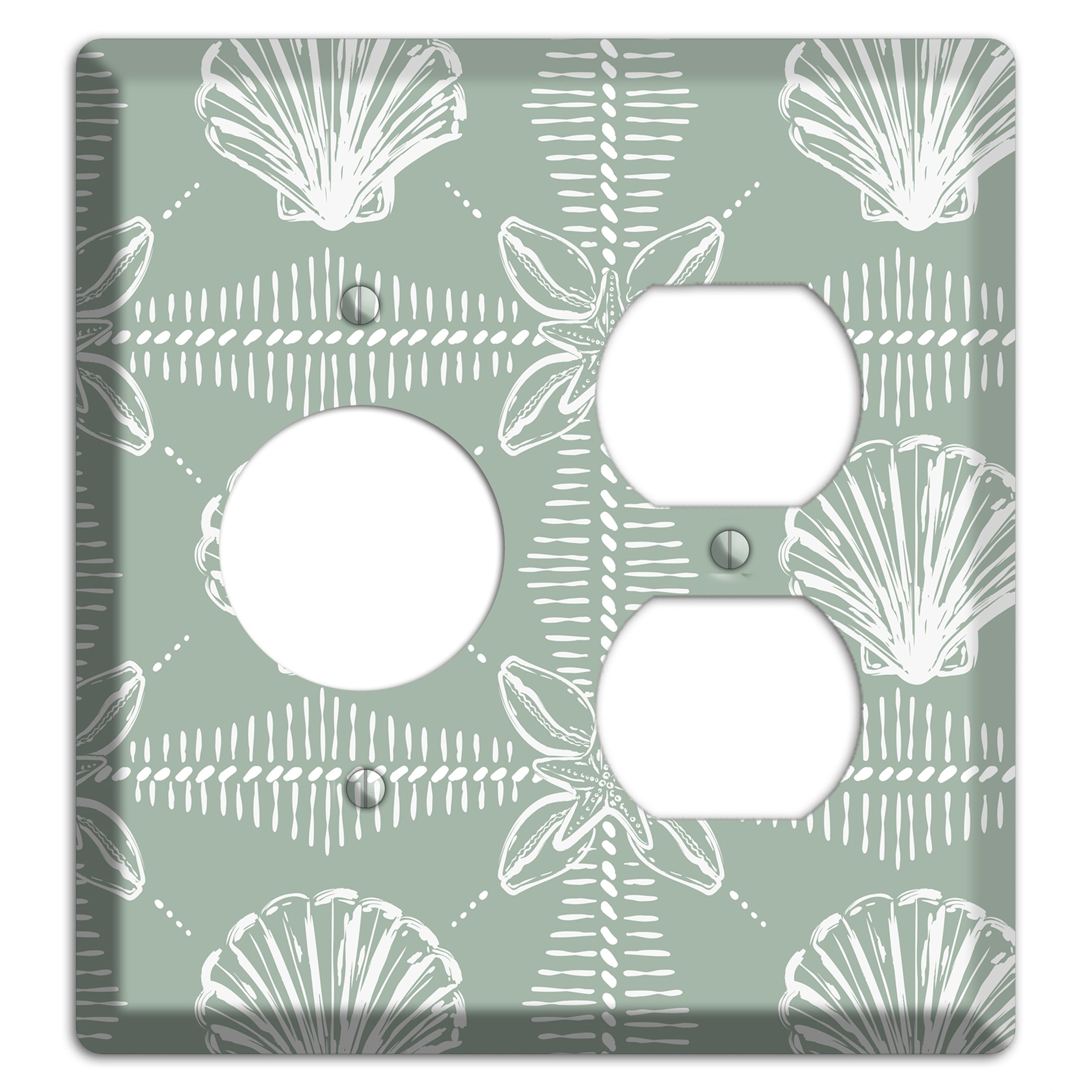 Sage Tide Relics Receptacle / Duplex Wallplate