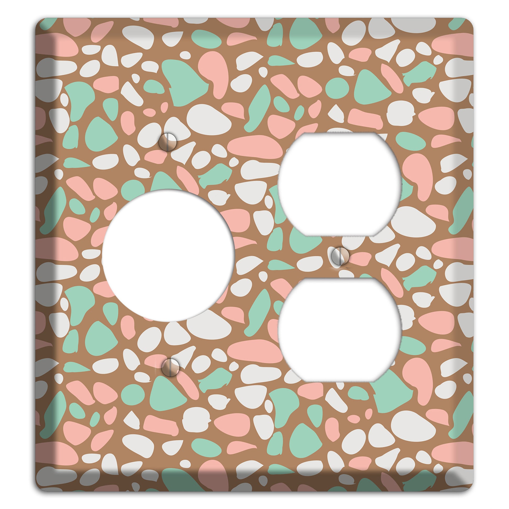 Ginger Mint Chip Receptacle / Duplex Wallplate