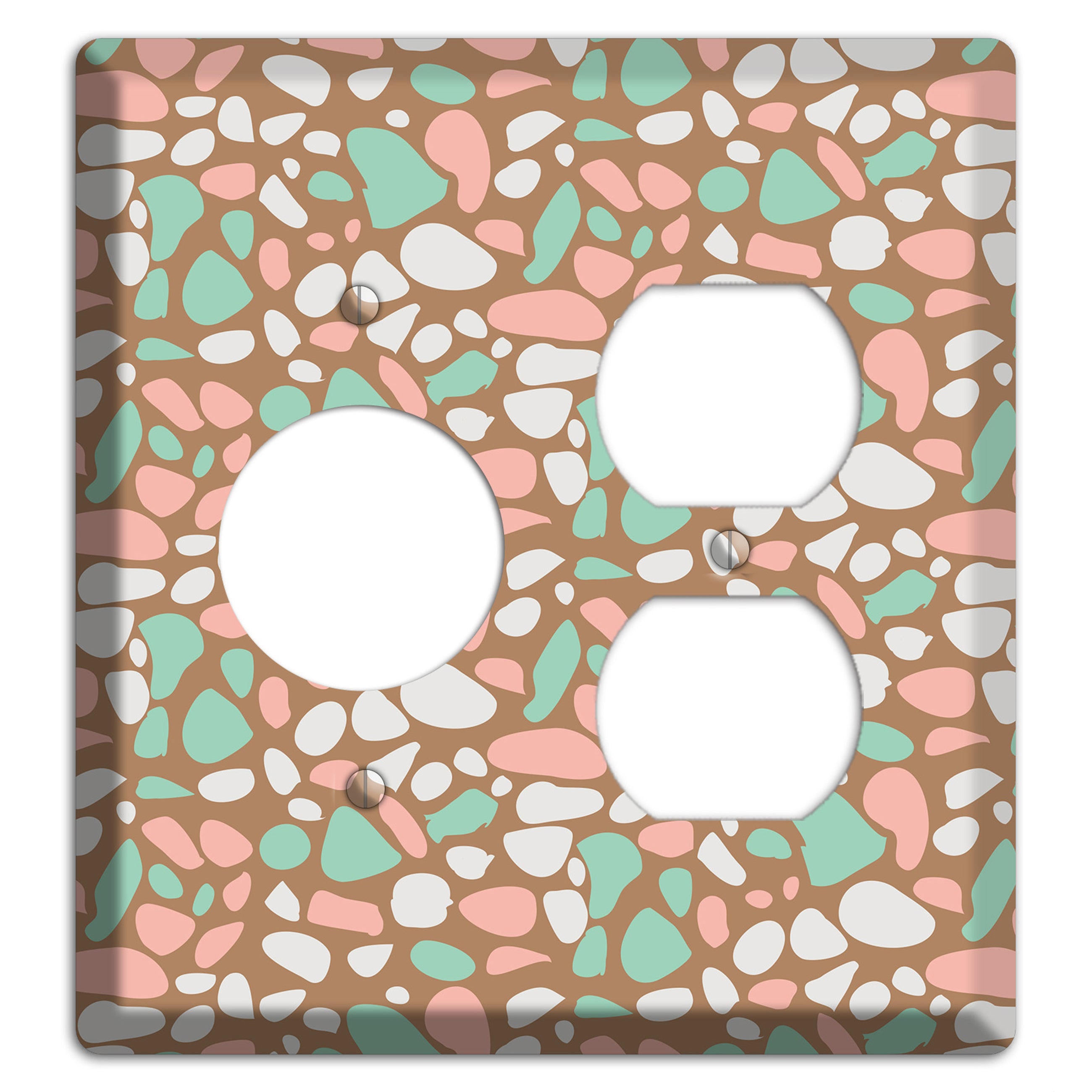 Ginger Mint Chip Receptacle / Duplex Wallplate