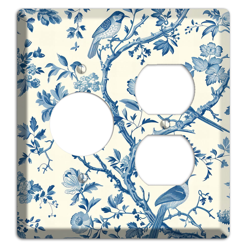 Birdsong & Branch Receptacle / Duplex Wallplate