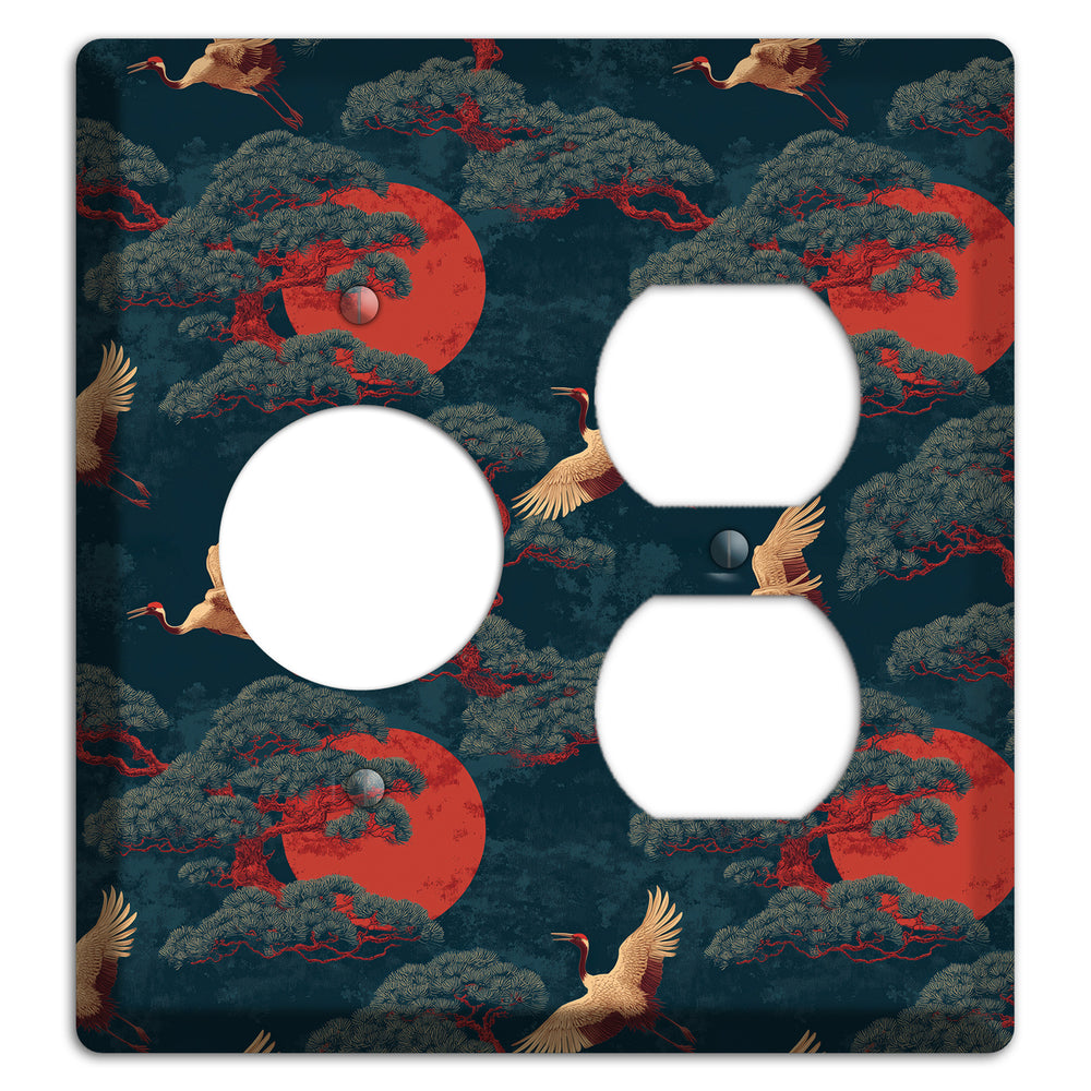 Vermillion Moon Ascent Receptacle / Duplex Wallplate