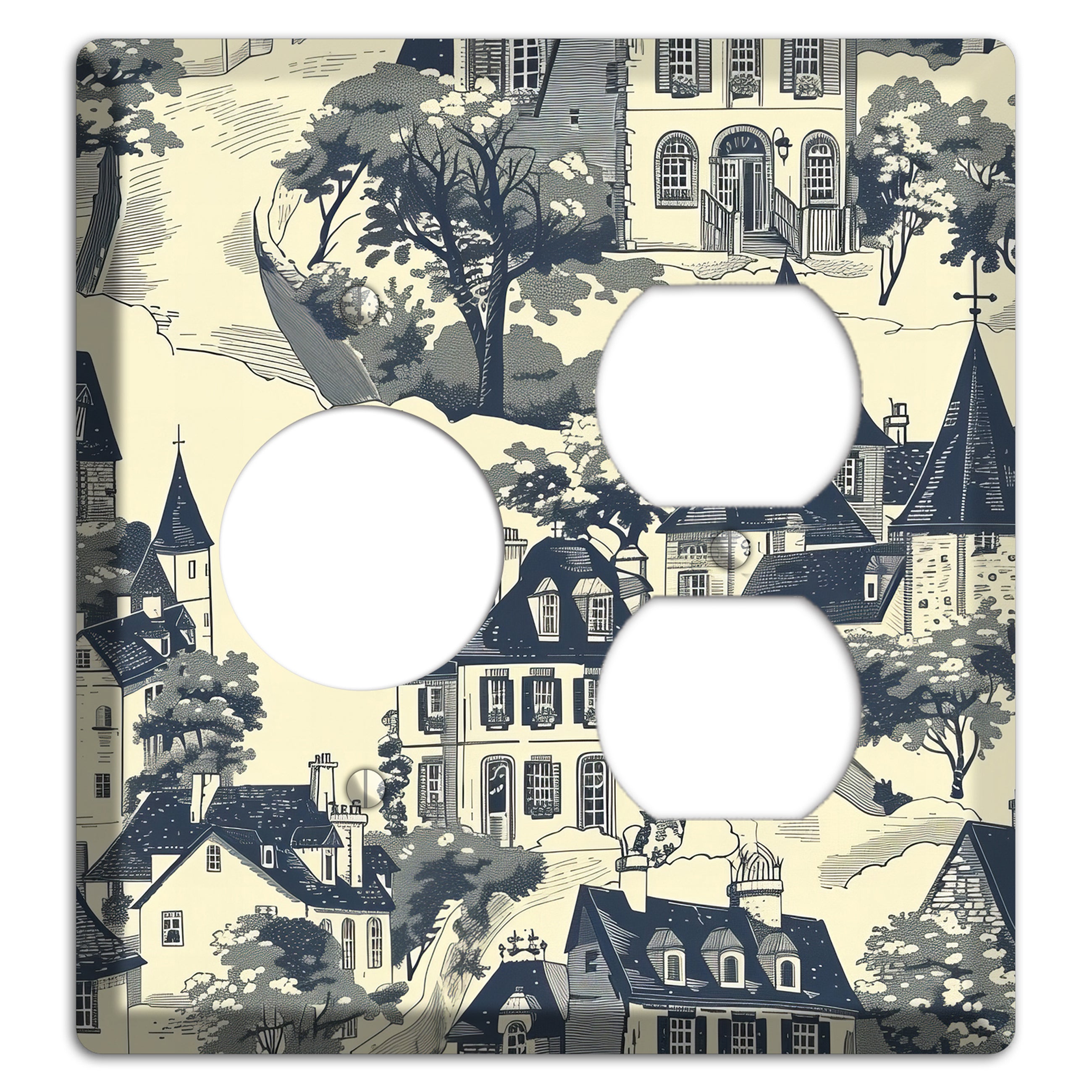 Village on the Hill Receptacle / Duplex Wallplate