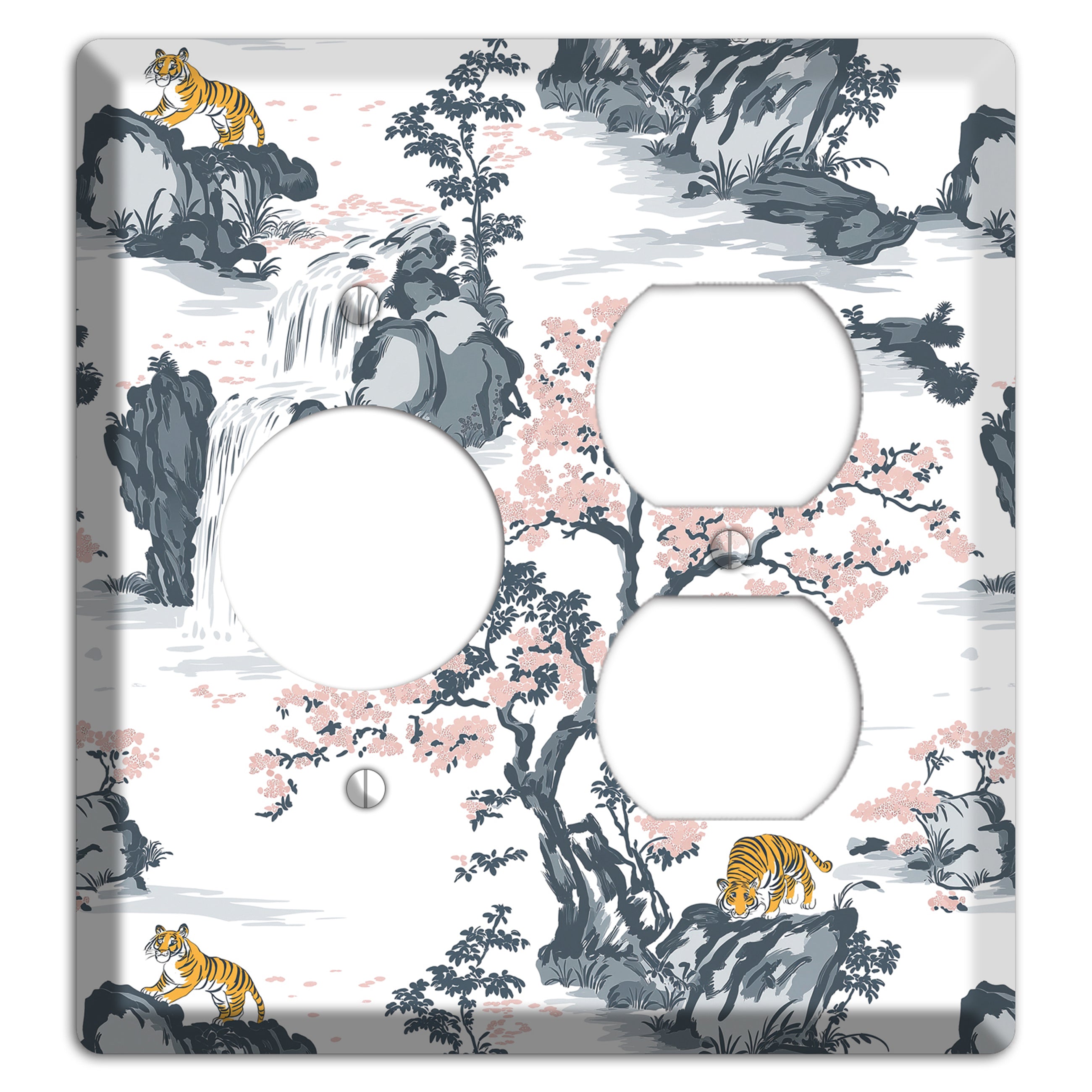 Tiger's Mountain Vigil Receptacle / Duplex Wallplate