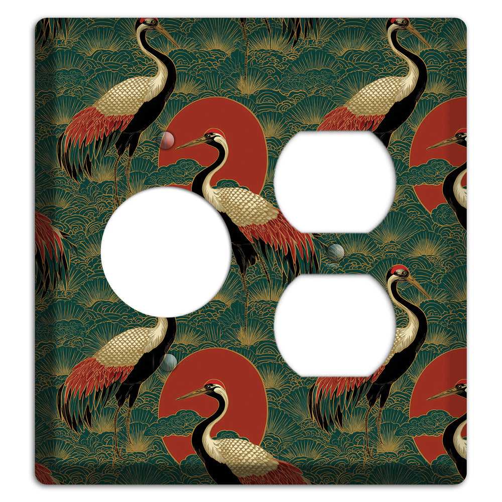 Jade Sun Sentinels Receptacle / Duplex Wallplate