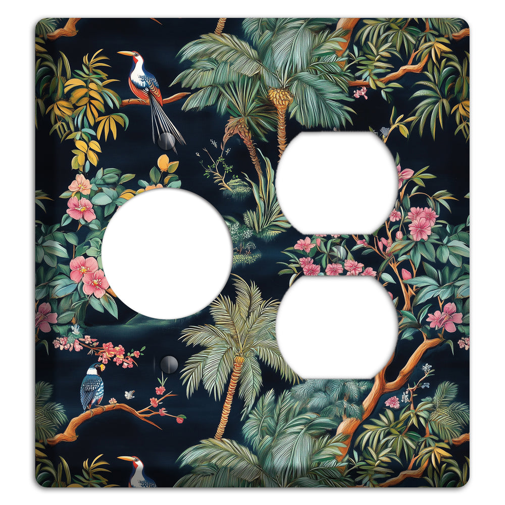 Jungle Nocturne Receptacle / Duplex Wallplate