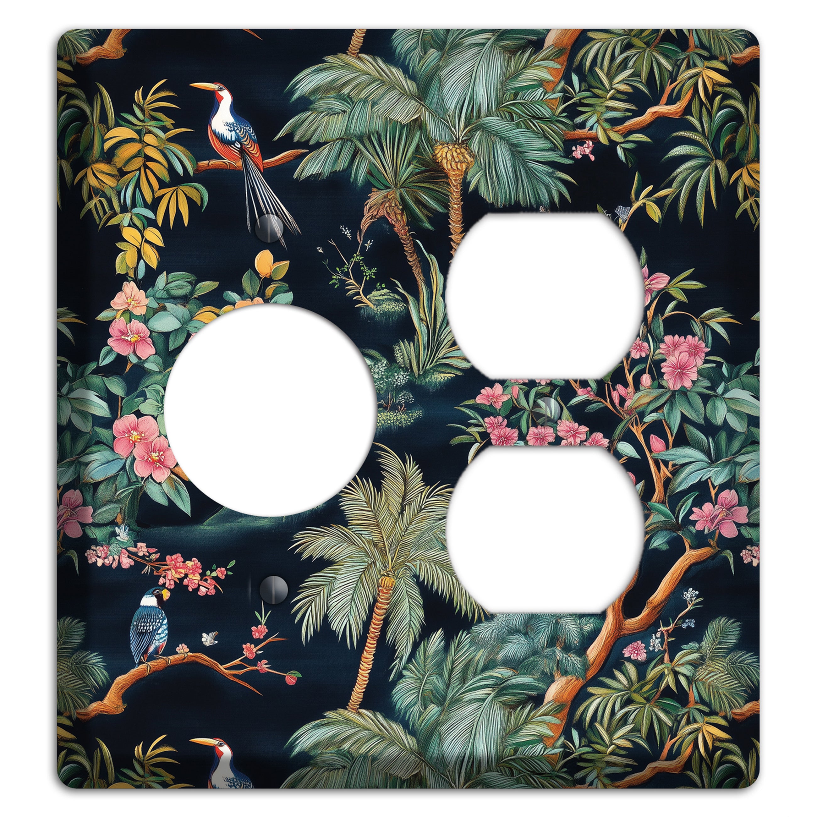 Jungle Nocturne Receptacle / Duplex Wallplate