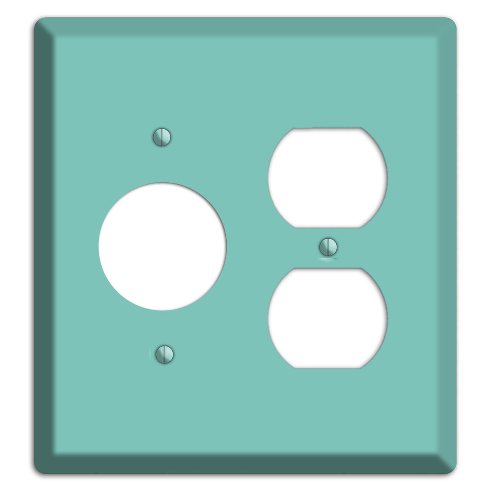 Baxter Seafoam Receptacle / Duplex Wallplate