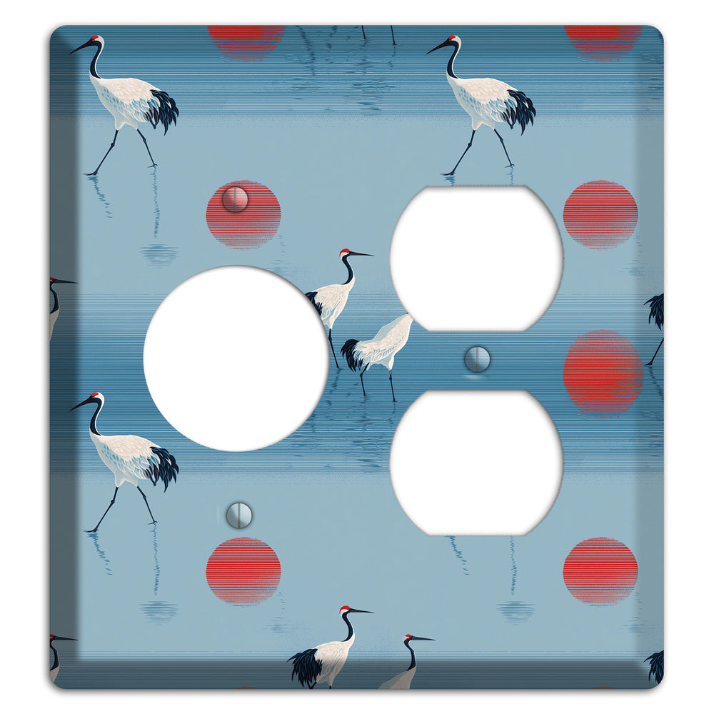 Scarlet Sun Shallows Receptacle / Duplex Wallplate