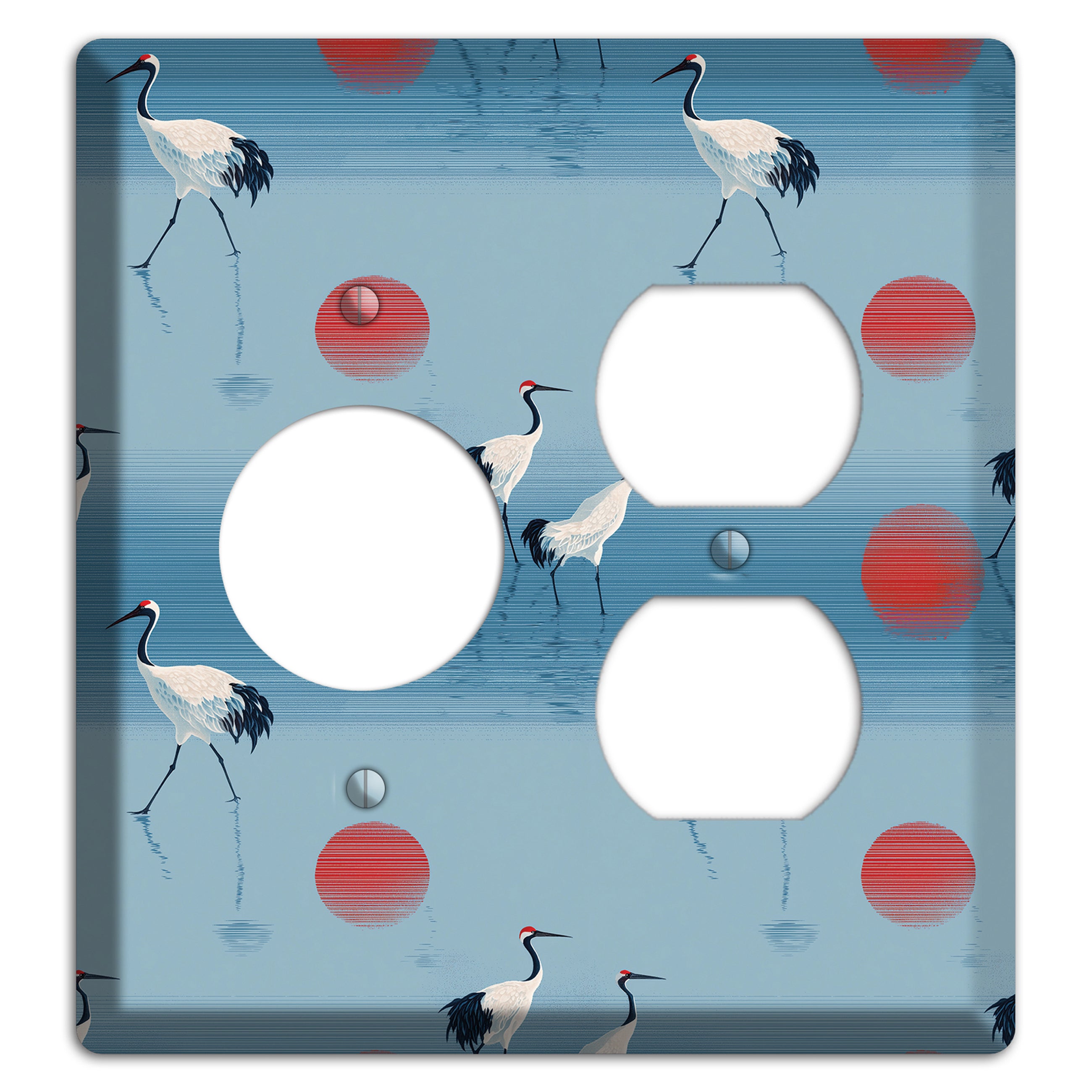 Scarlet Sun Shallows Receptacle / Duplex Wallplate