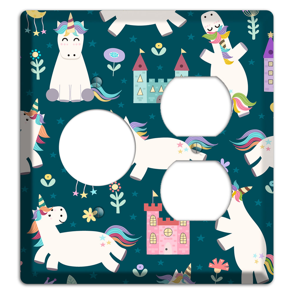 Unicorn Kingdom Receptacle / Duplex Wallplate