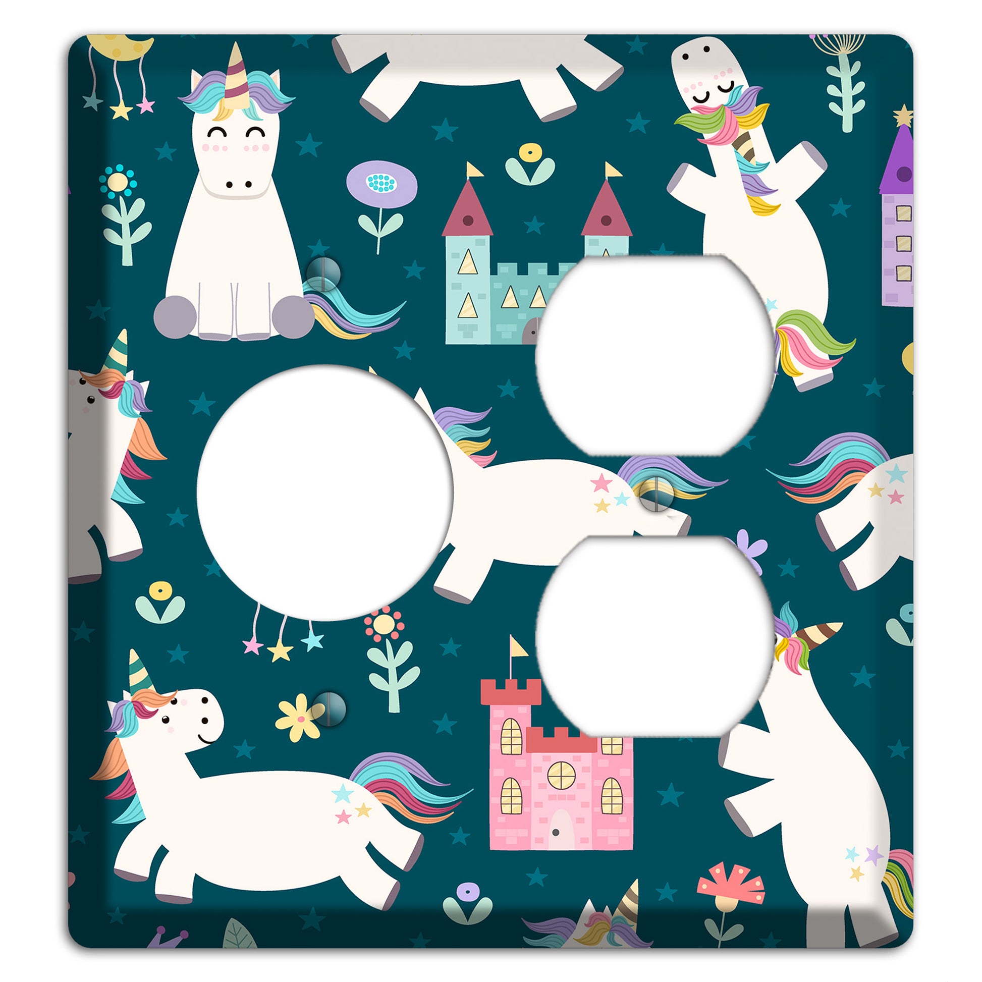 Unicorn Kingdom Receptacle / Duplex Wallplate