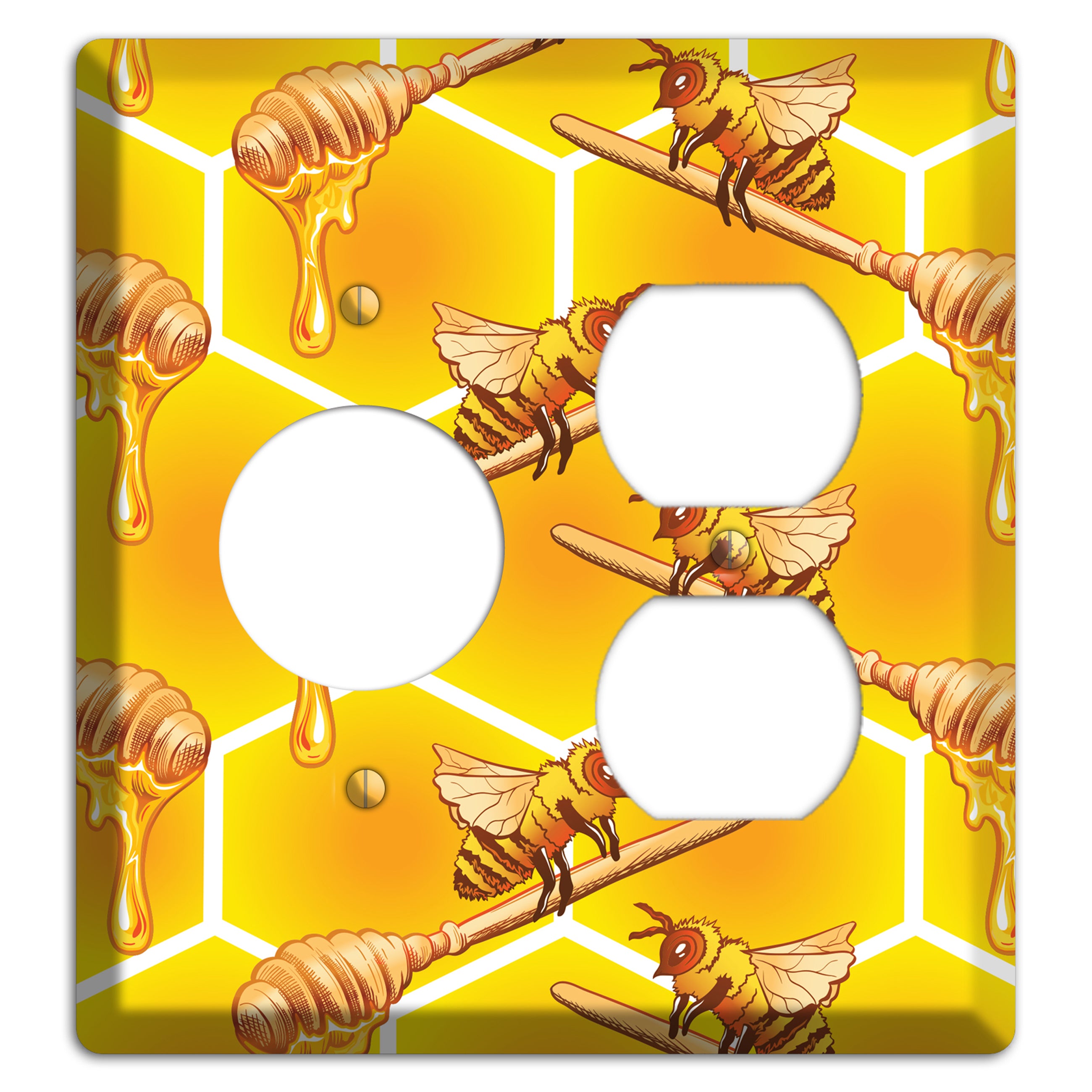 Golden Hive Ritual Receptacle / Duplex Wallplate