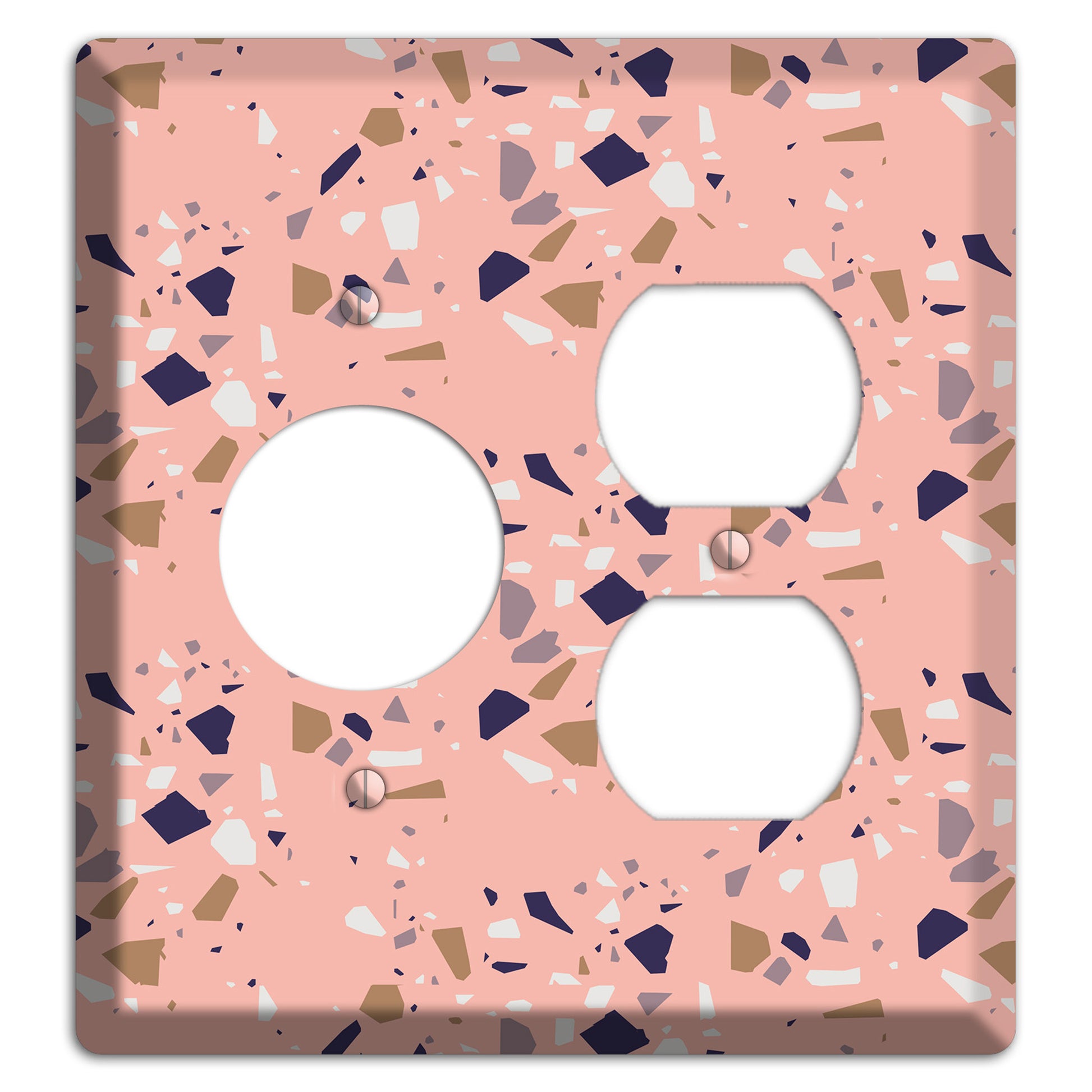 Blush Quarry Receptacle / Duplex Wallplate