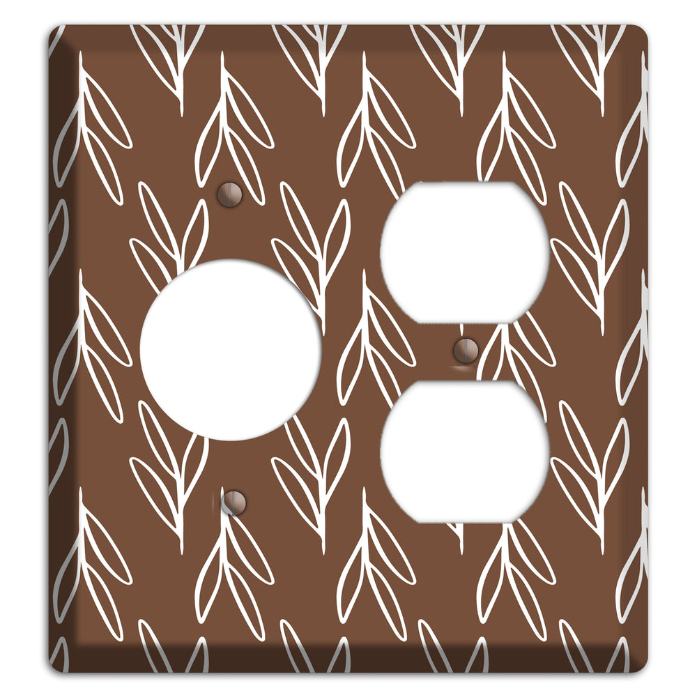 Wheat & Shadow Receptacle / Duplex Wallplate