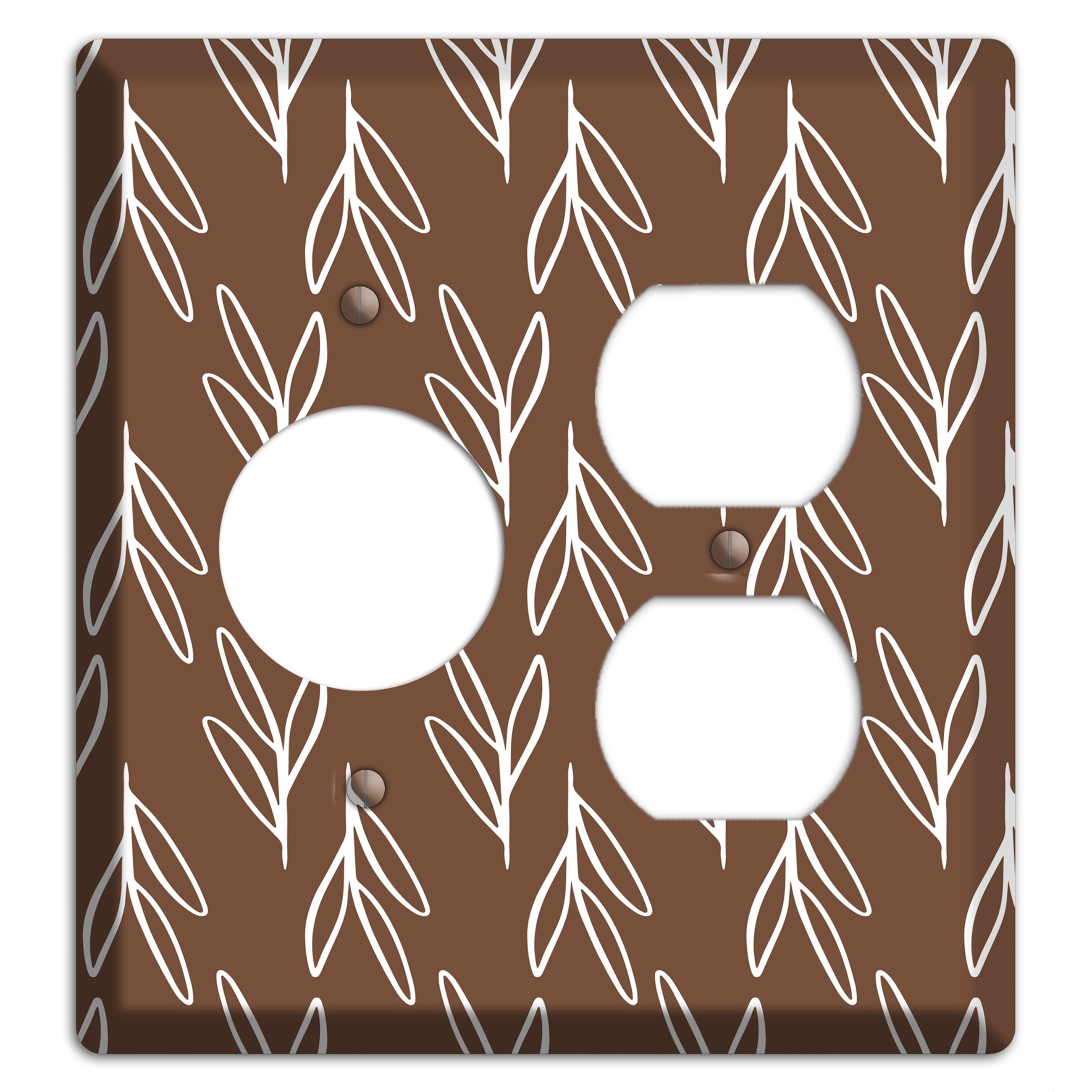 Wheat & Shadow Receptacle / Duplex Wallplate