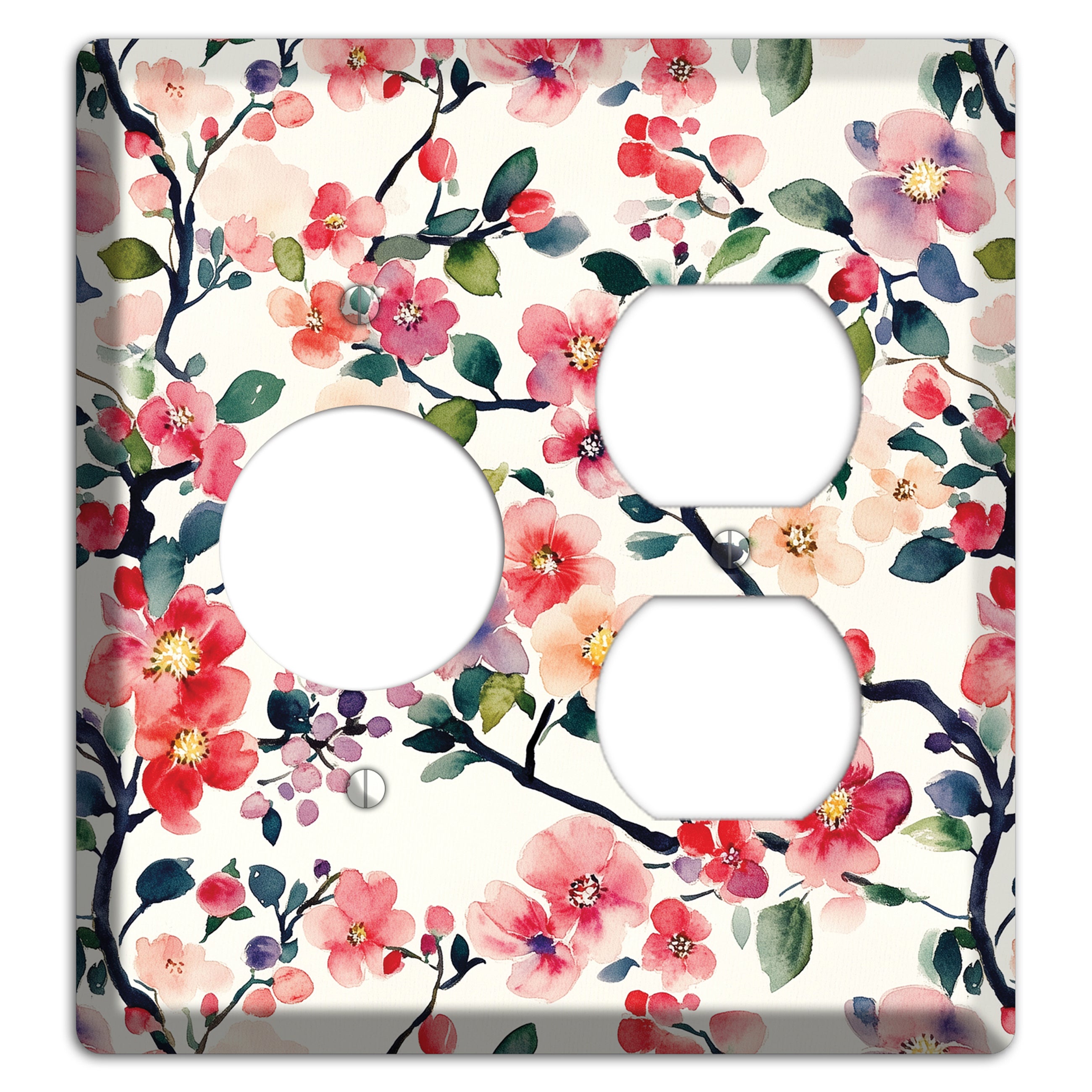 Blossom & Bough Receptacle / Duplex Wallplate