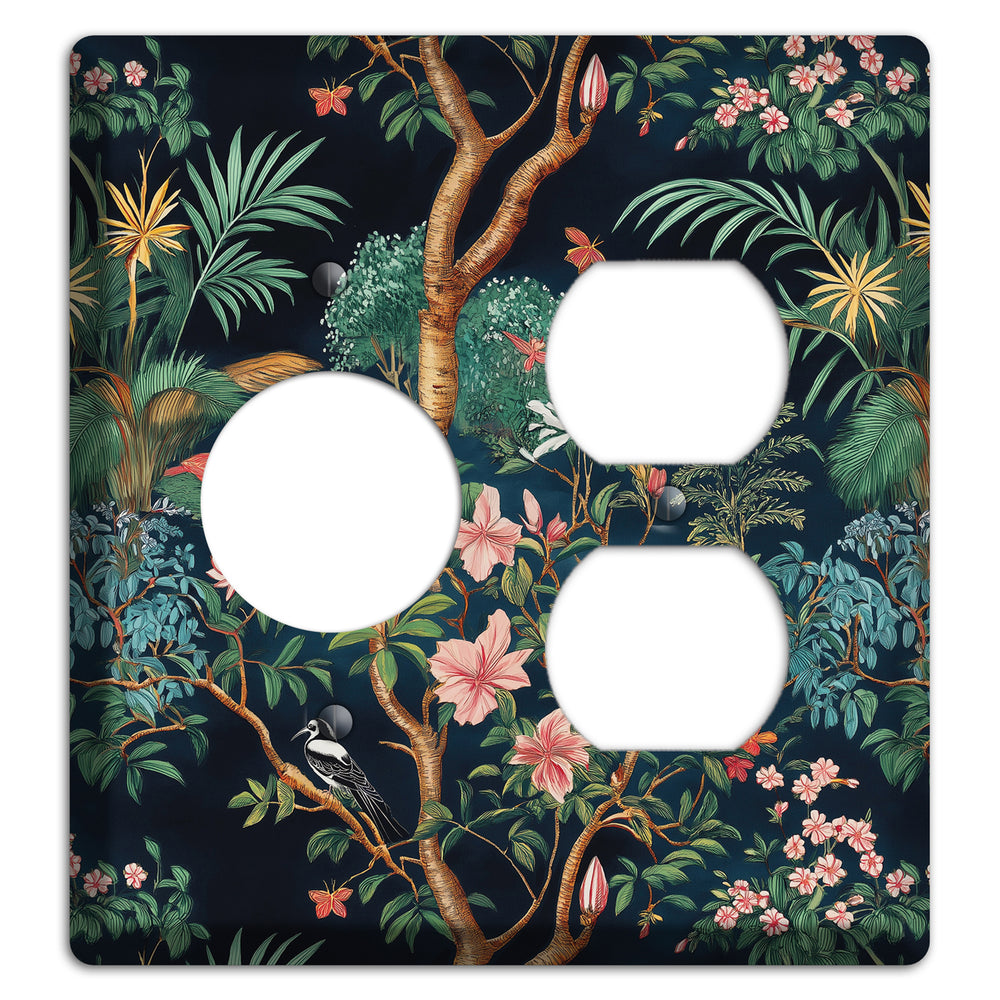 Jungle Nocturne Receptacle / Duplex Wallplate