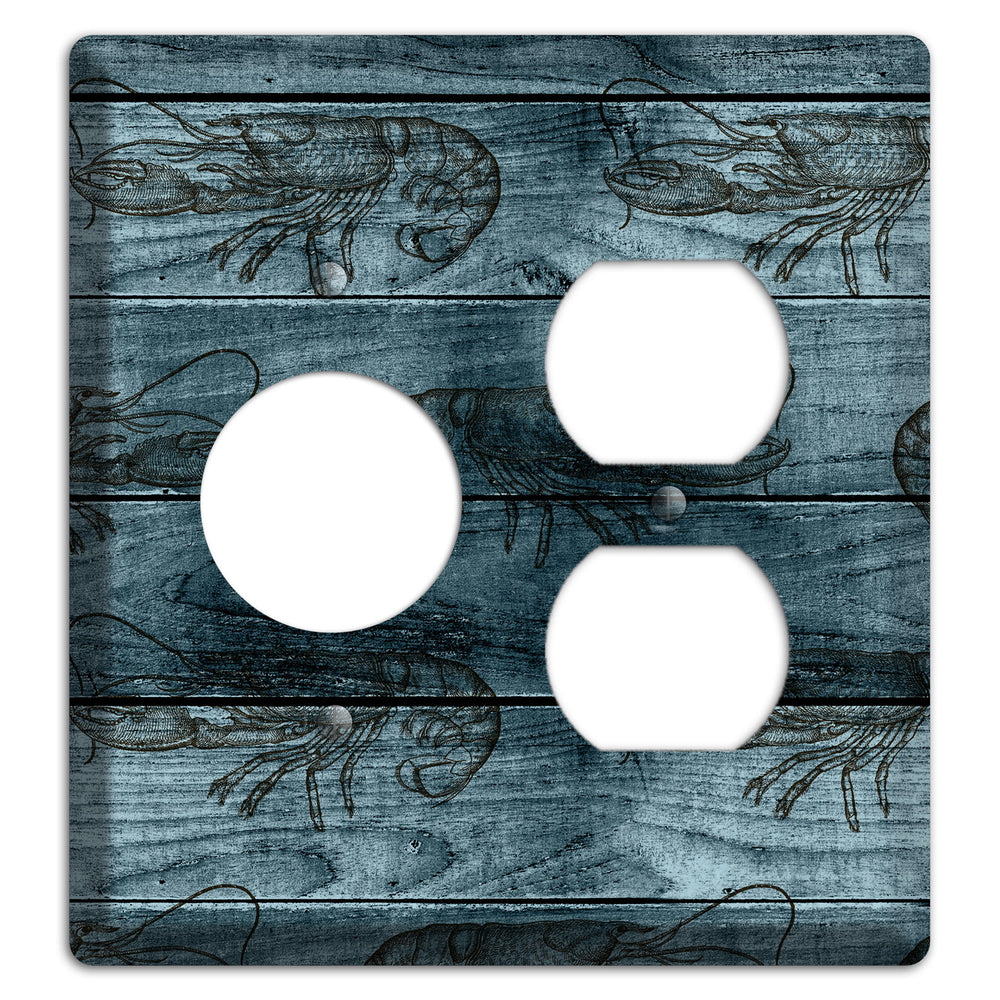 Lobster Ledger Receptacle / Duplex Wallplate