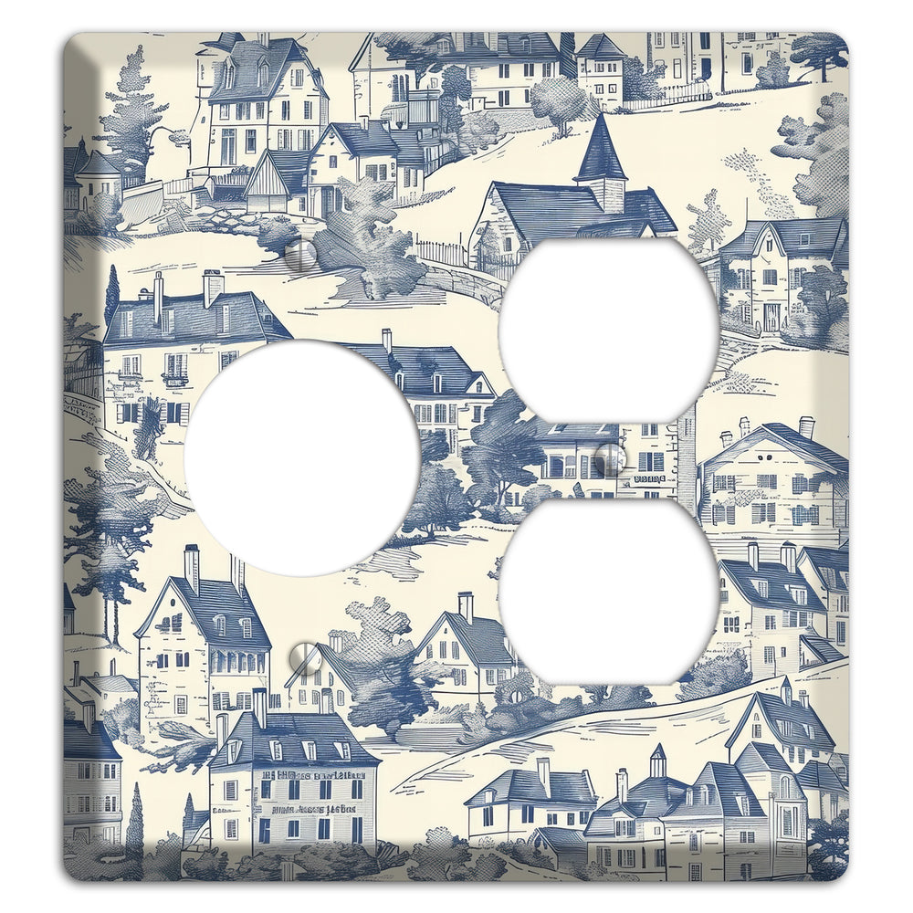 Village Chronicle Receptacle / Duplex Wallplate