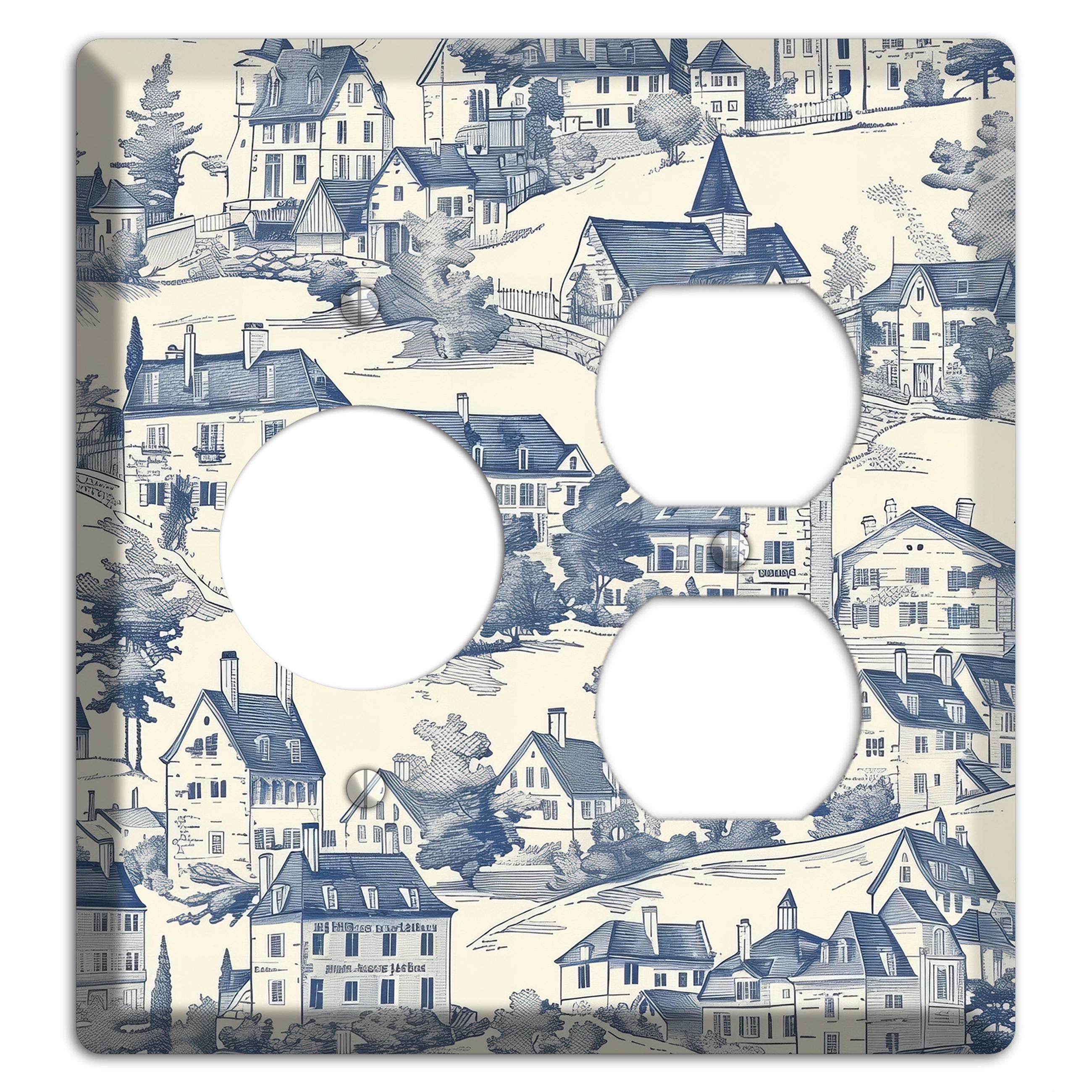 Village Chronicle Receptacle / Duplex Wallplate