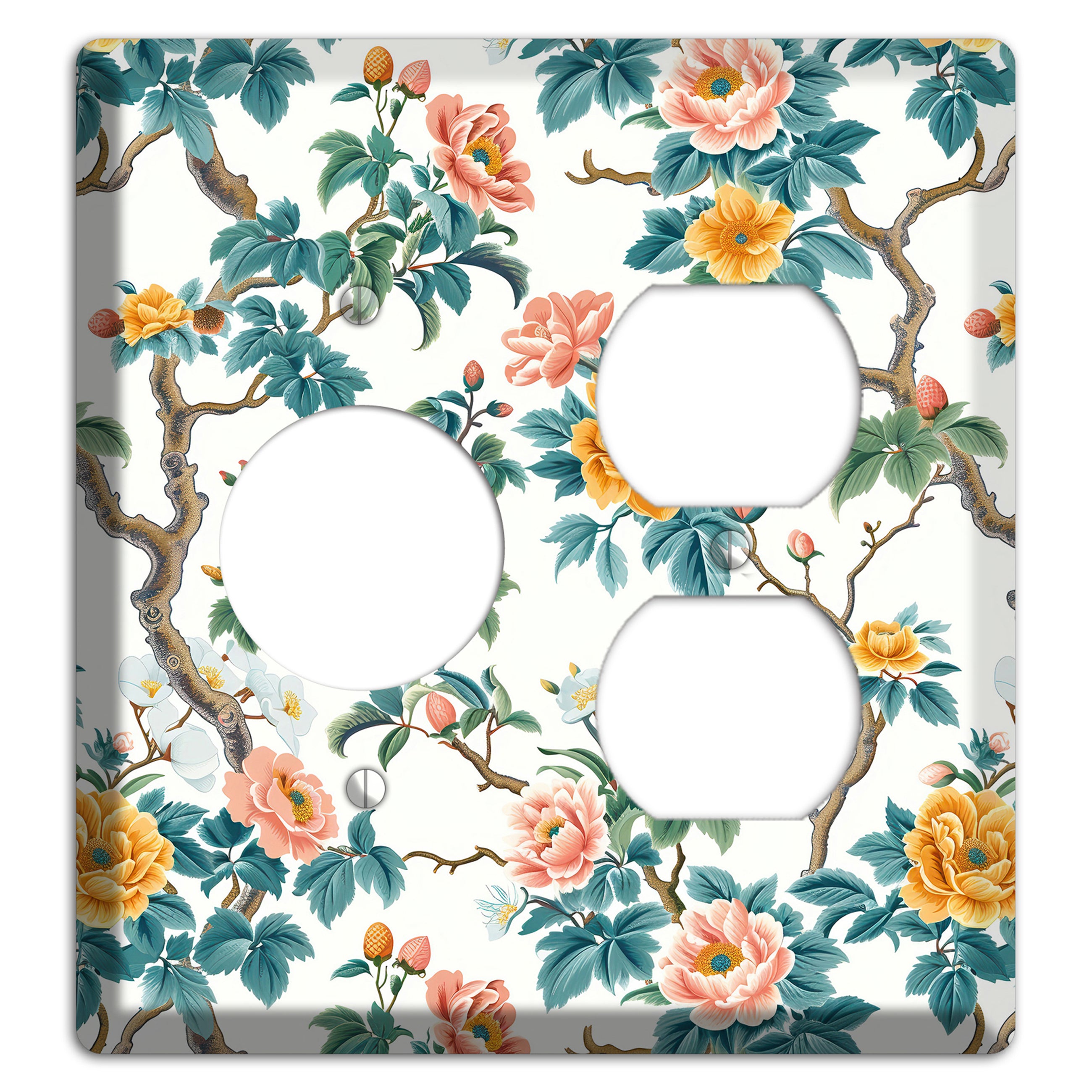 Blossom & Bough Receptacle / Duplex Wallplate