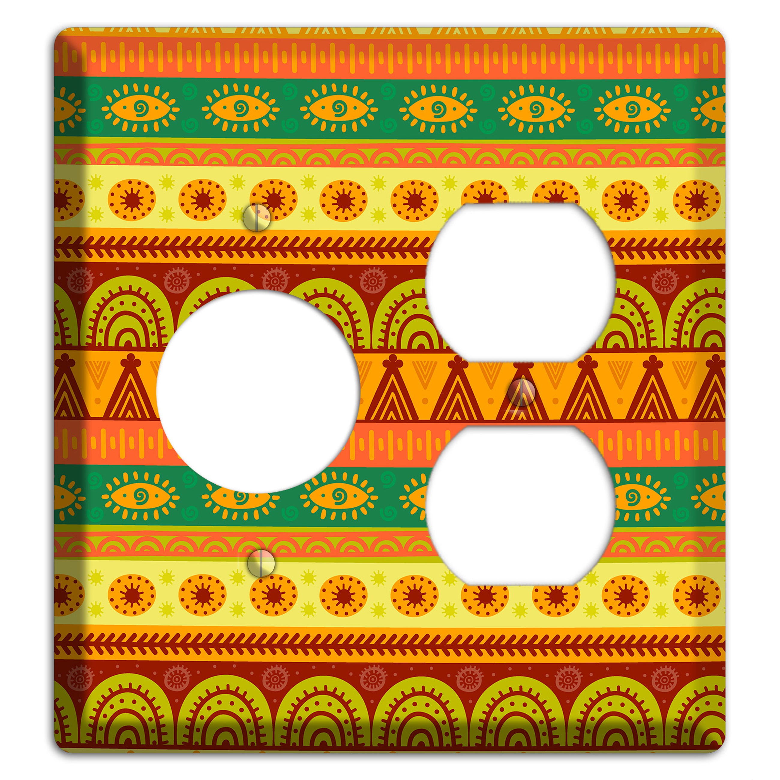 Ethnic Harmony Receptacle / Duplex Wallplate