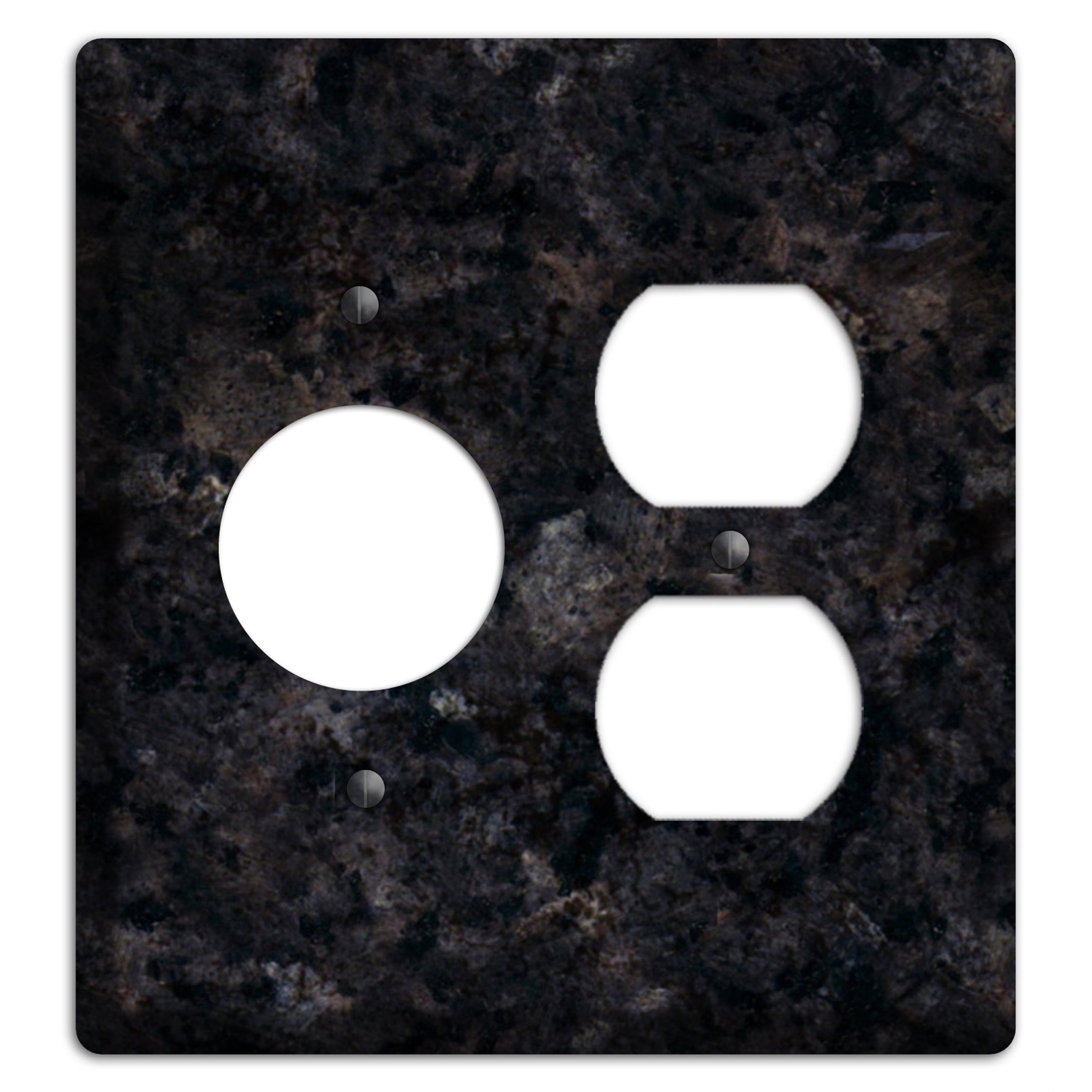 Ubatuba Granite Receptacle / Duplex Wallplate