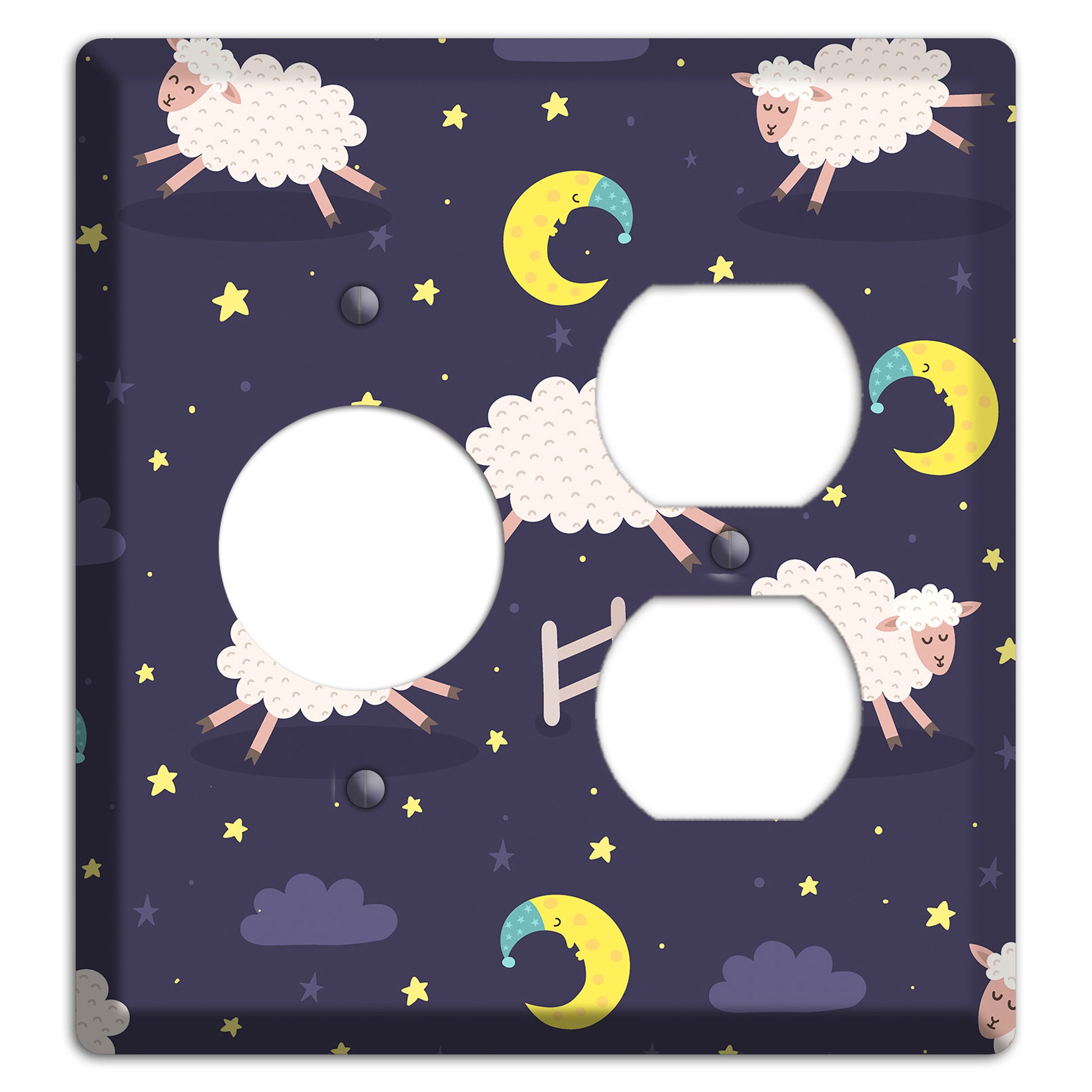 Counting Sheep Receptacle / Duplex Wallplate