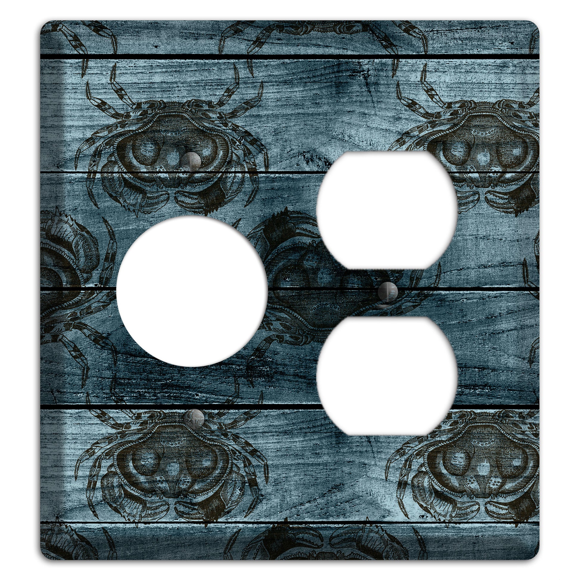 Crabby Waters Receptacle / Duplex Wallplate