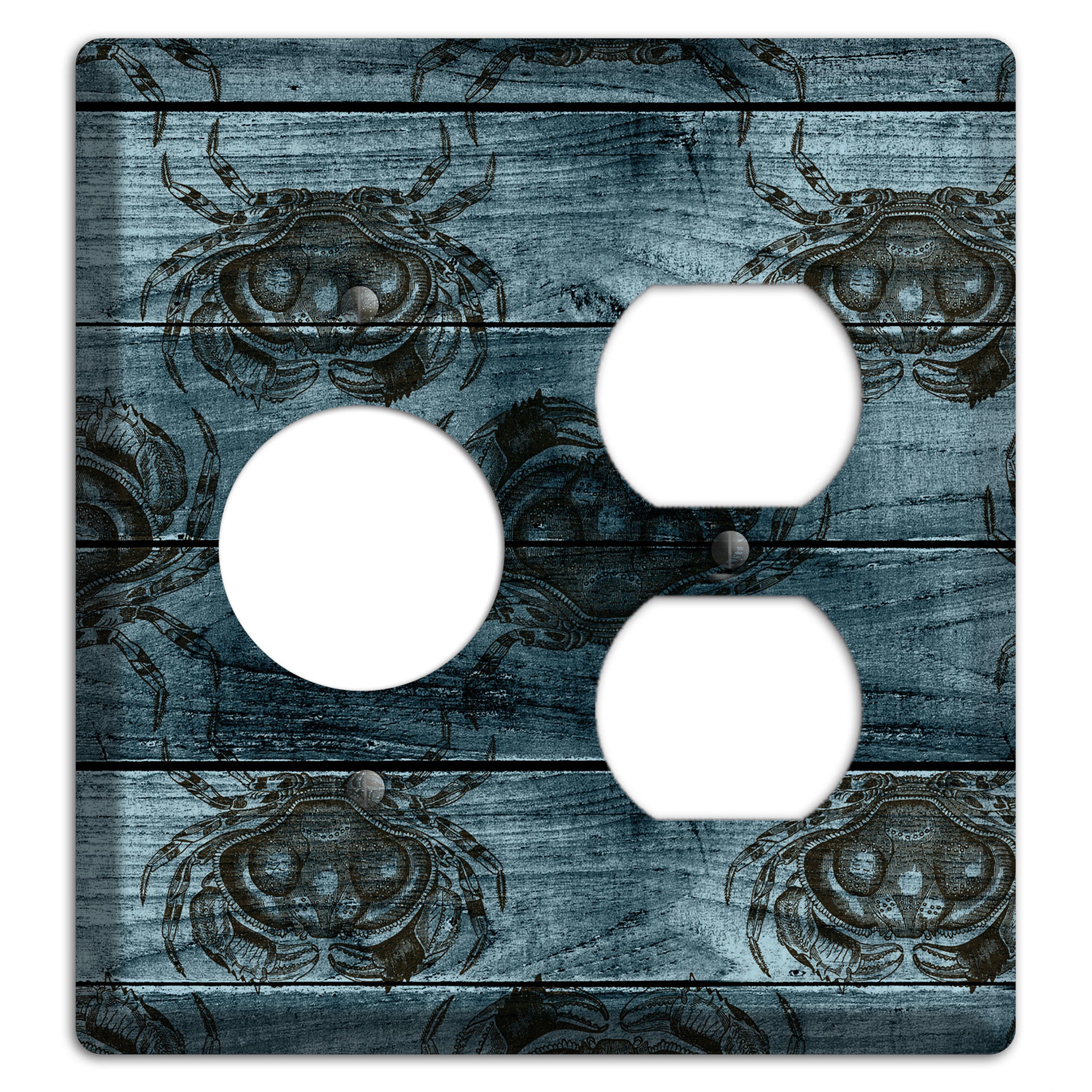 Crabby Waters Receptacle / Duplex Wallplate
