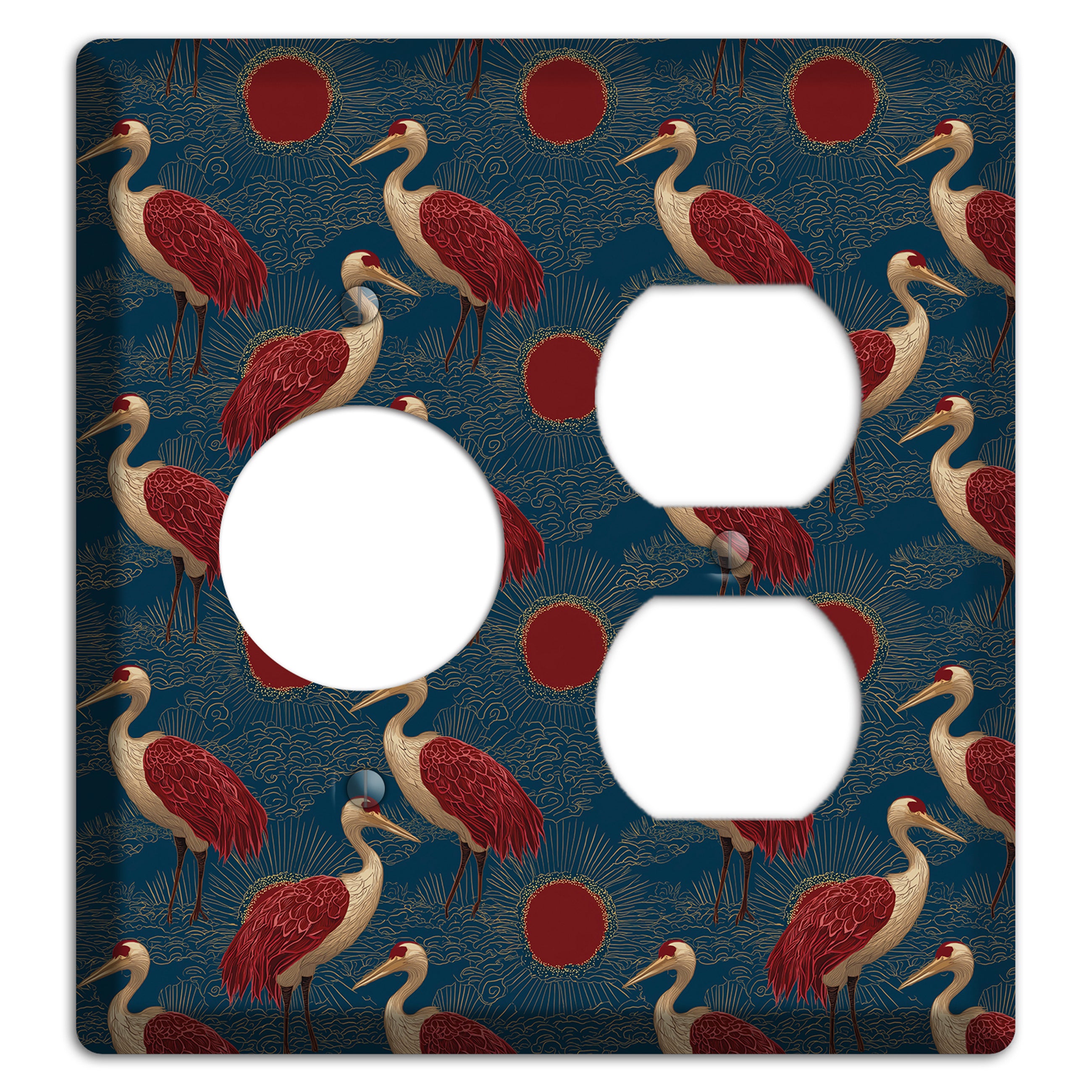 Indigo Sun Vigil Receptacle / Duplex Wallplate