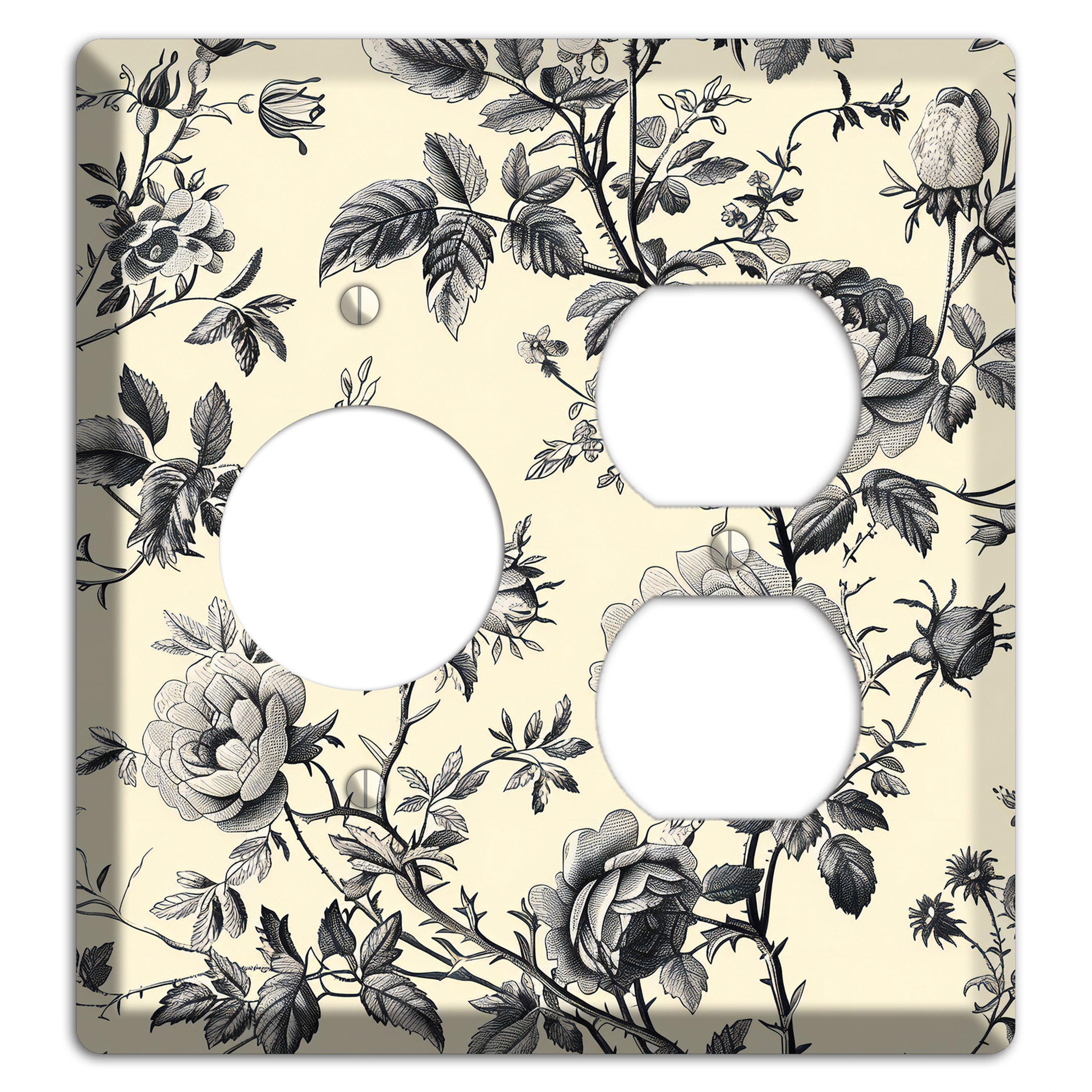 Thorned Reverie Receptacle / Duplex Wallplate