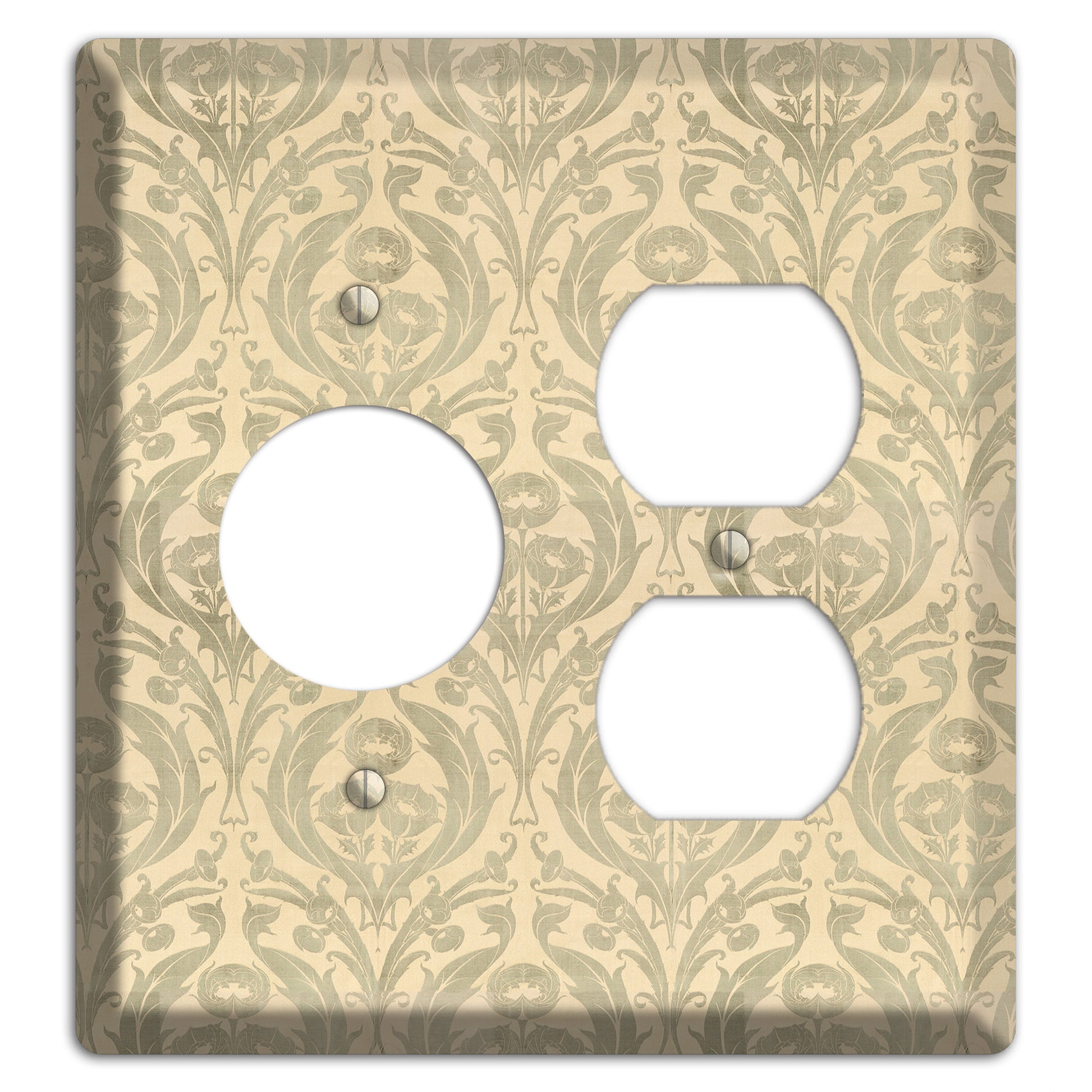 Whispered Thistle Receptacle / Duplex Wallplate
