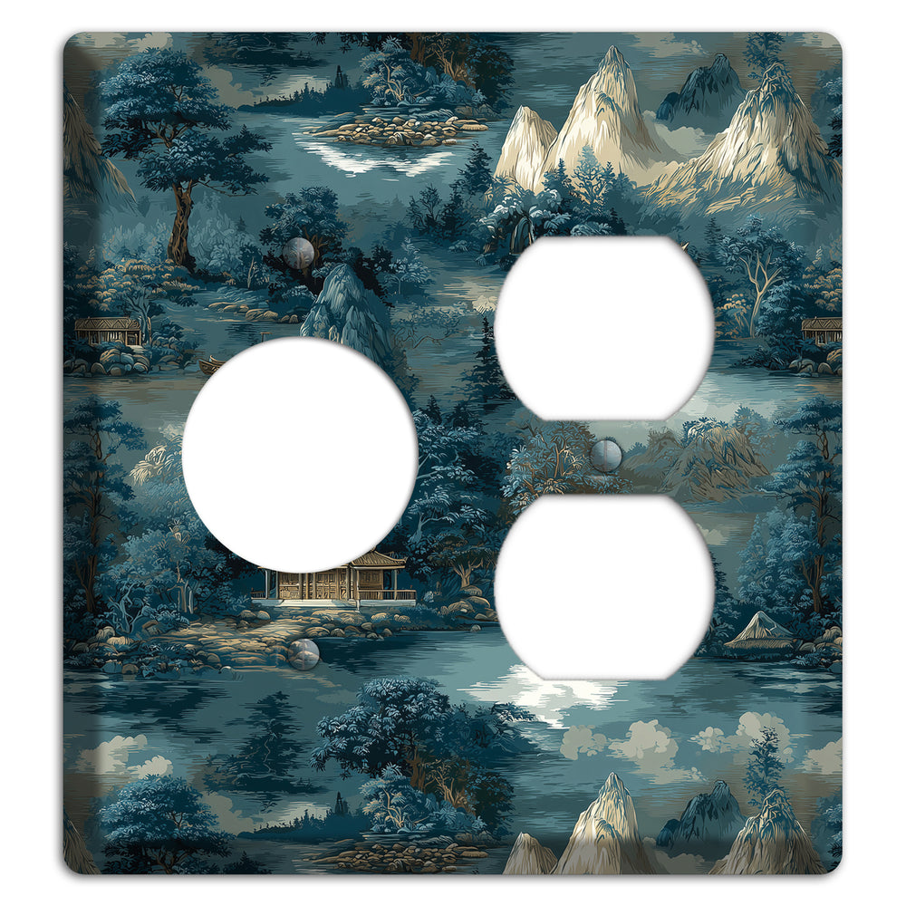 River Mist Refuge Receptacle / Duplex Wallplate