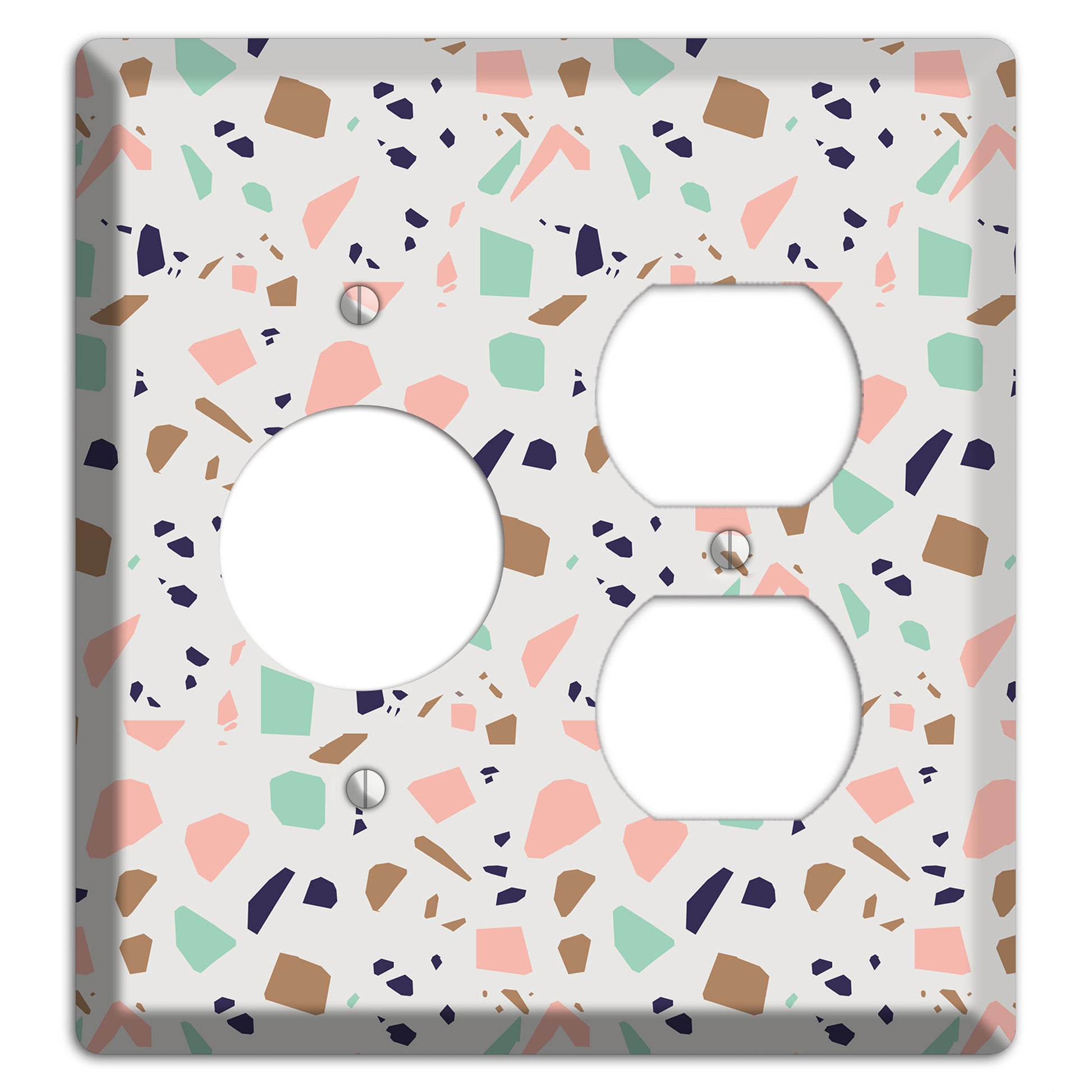 Candyfetti Quartz Receptacle / Duplex Wallplate