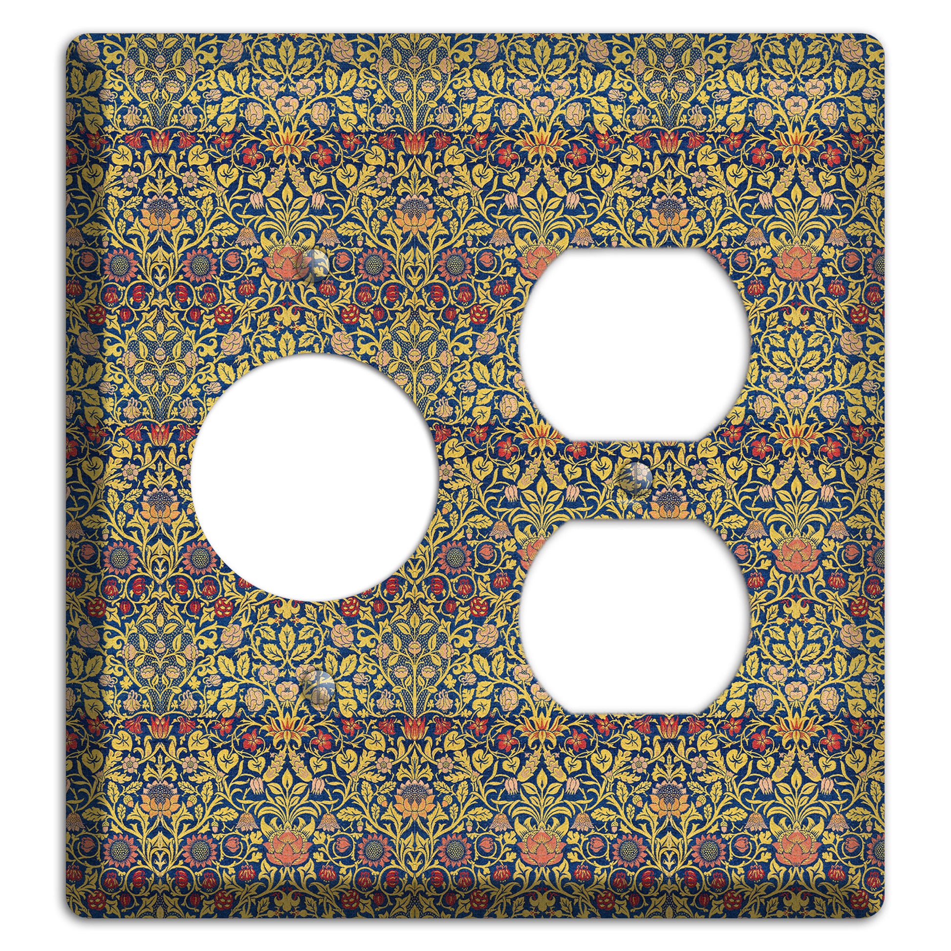 Orchard Garden Stripe Receptacle / Duplex Wallplate