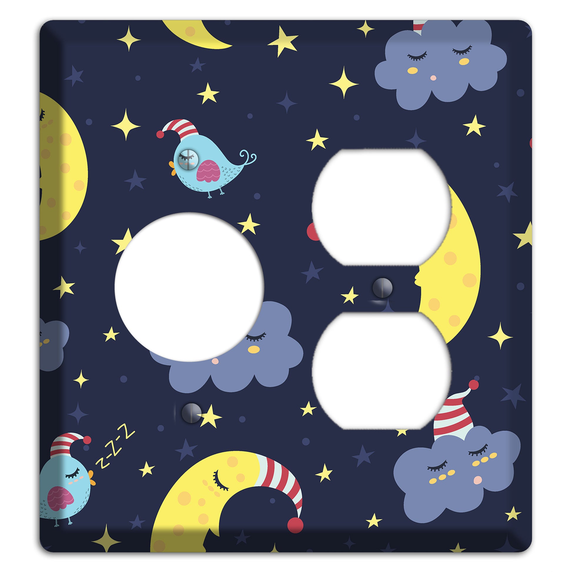 Sleepy Skies Receptacle / Duplex Wallplate