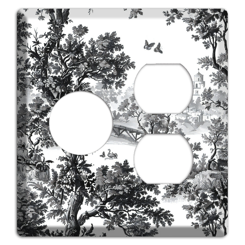 Woodland Chapel Mist Receptacle / Duplex Wallplate
