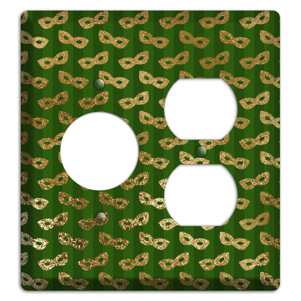 Golden Disguise Receptacle / Duplex Wallplate