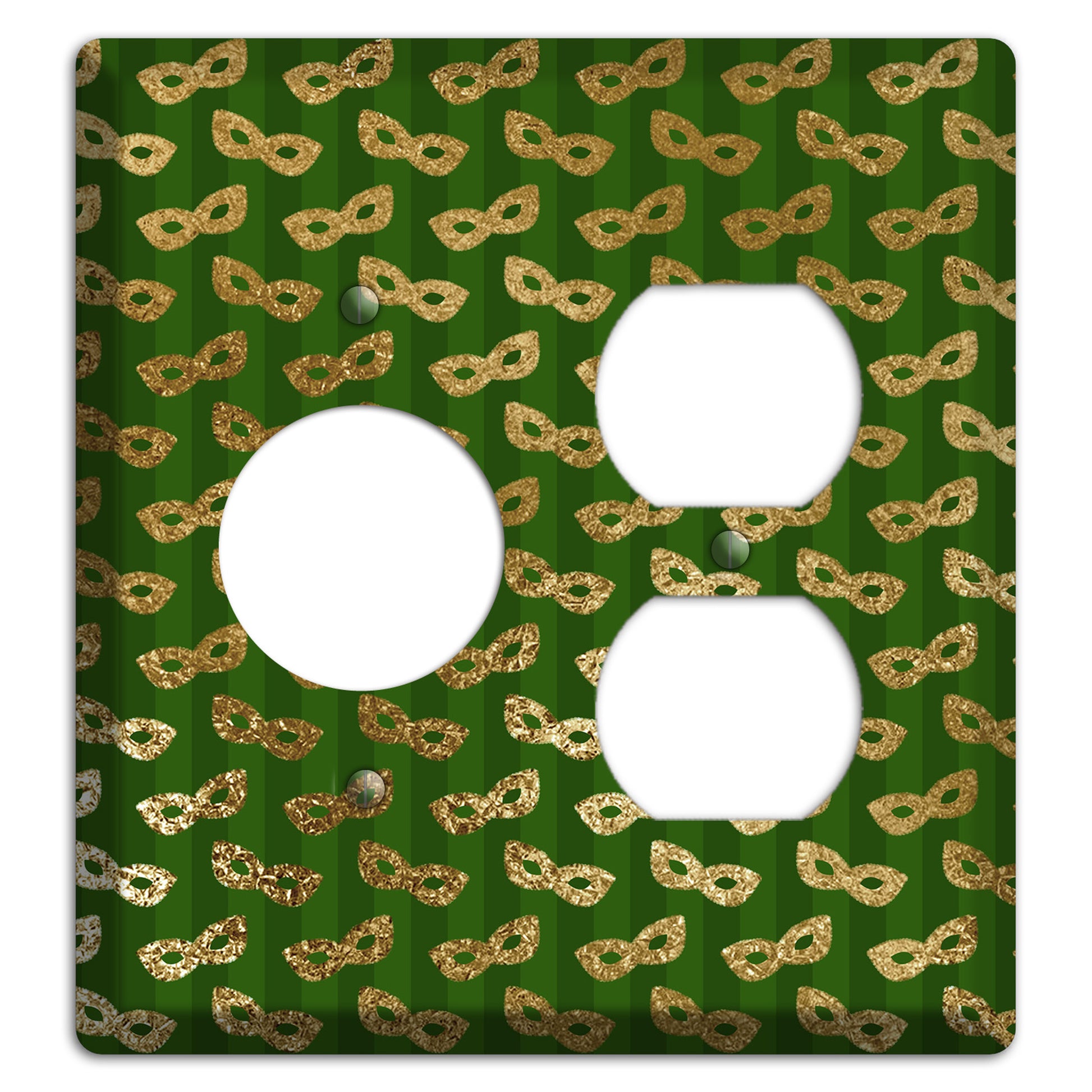 Golden Disguise Receptacle / Duplex Wallplate