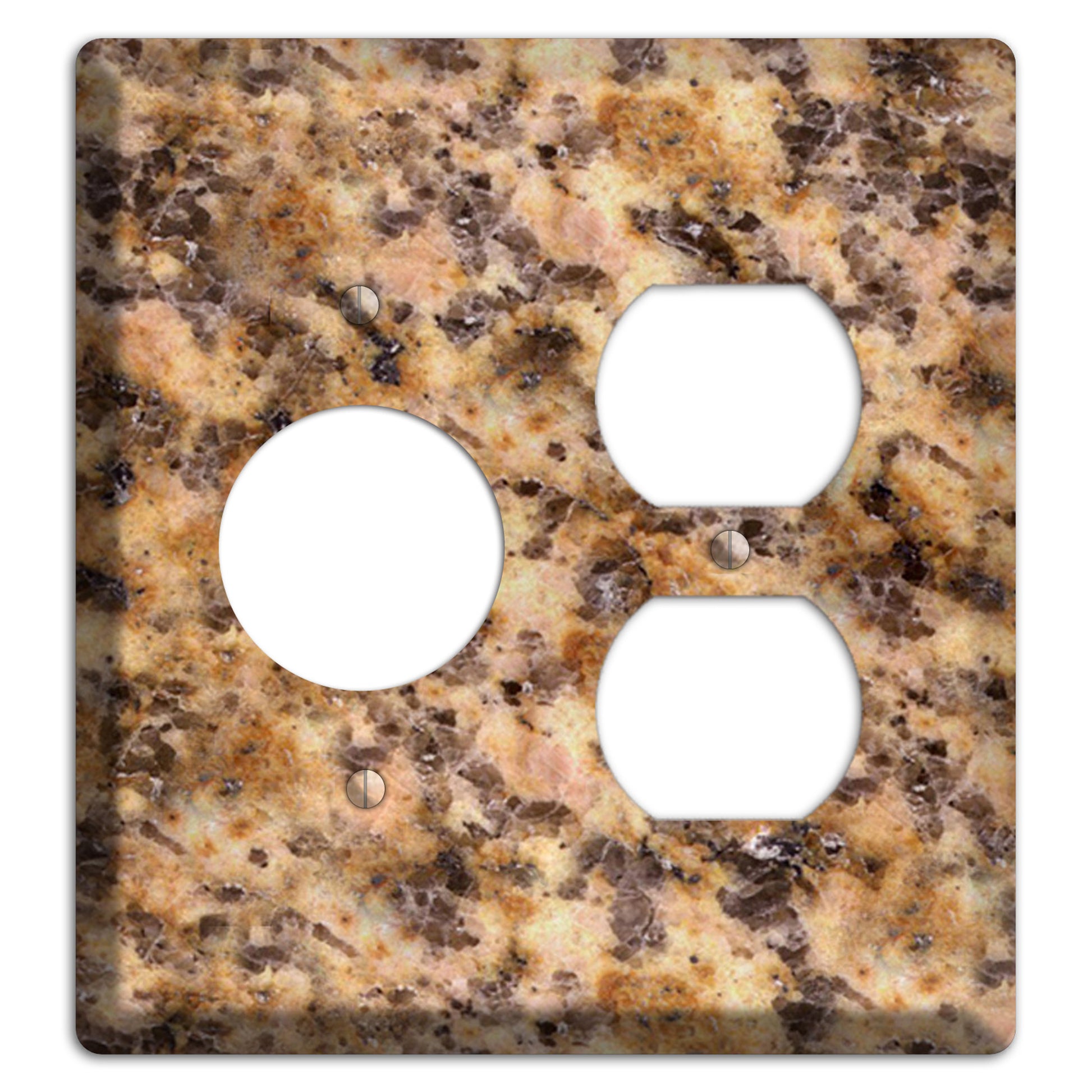 Lapidus Granite Receptacle / Duplex Wallplate