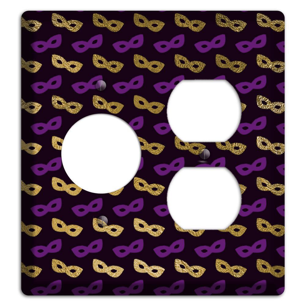 Midnight Masque Receptacle / Duplex Wallplate