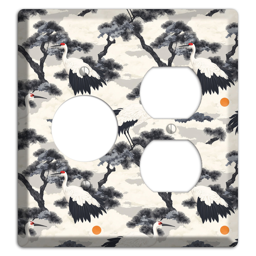 Ink & Ember Pines Receptacle / Duplex Wallplate