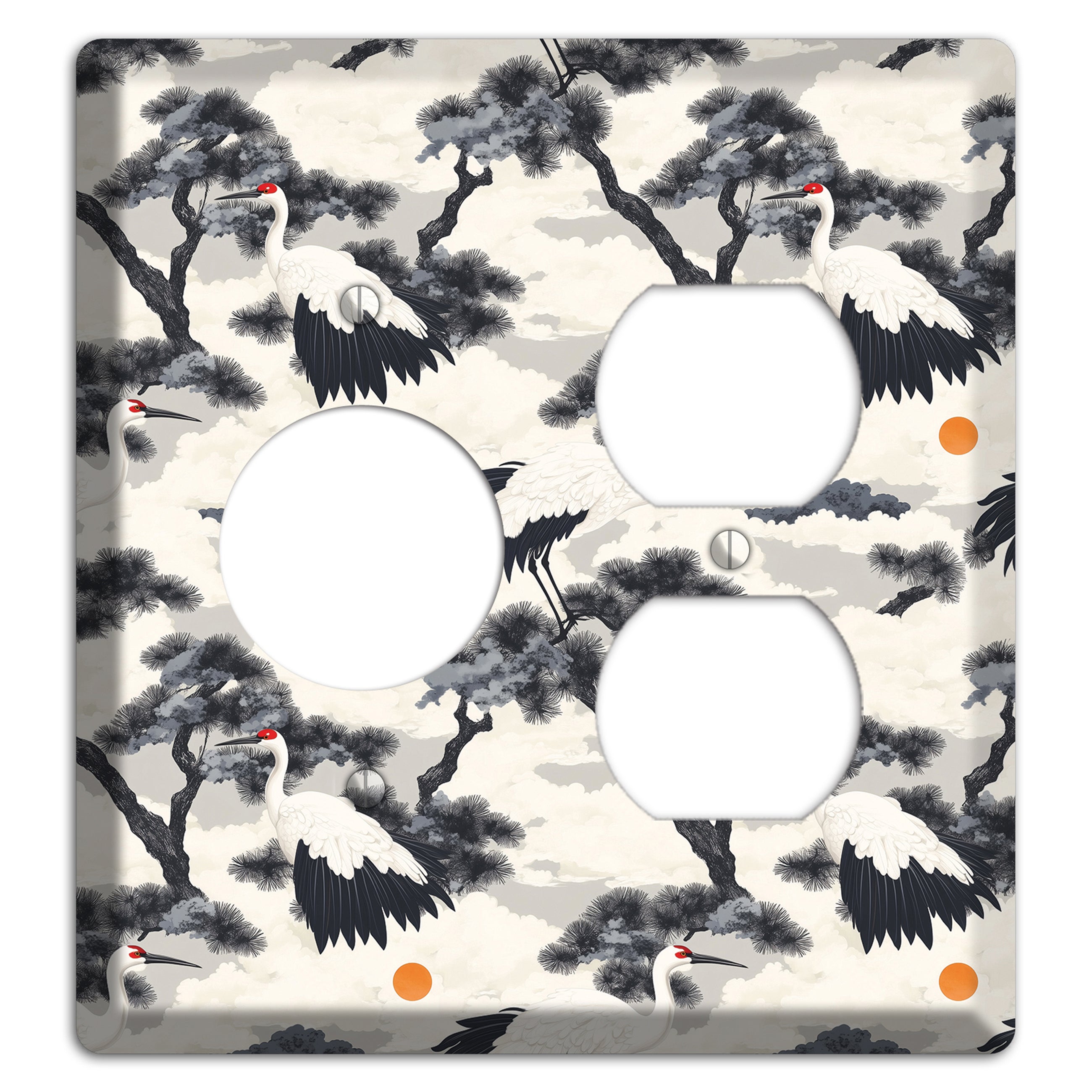 Ink & Ember Pines Receptacle / Duplex Wallplate