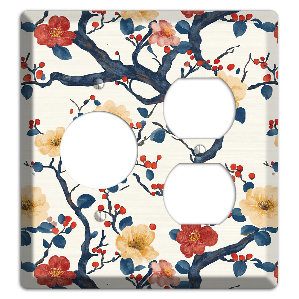 Berry Branch Reverie Receptacle / Duplex Wallplate