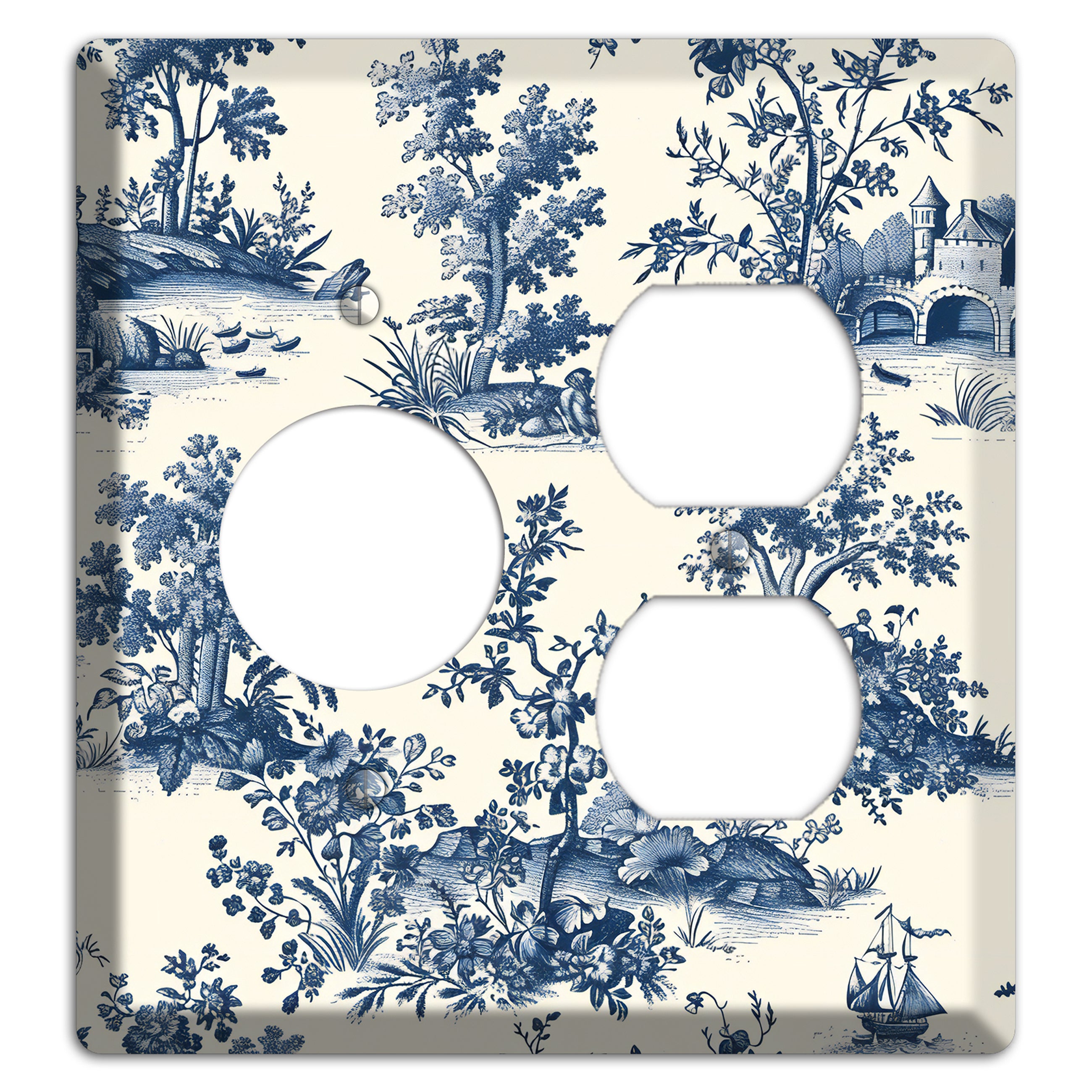 Harbor & Hedgerow Receptacle / Duplex Wallplate