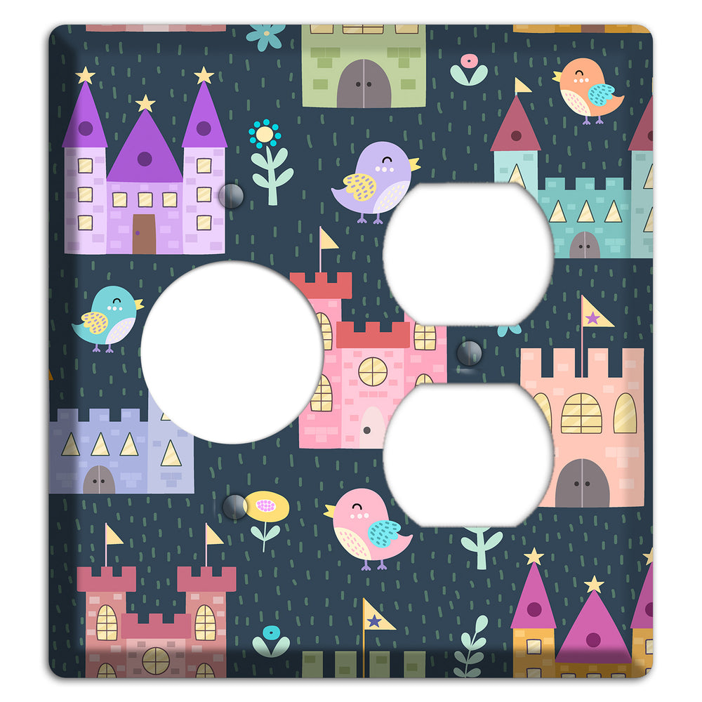 Castle Garden Receptacle / Duplex Wallplate